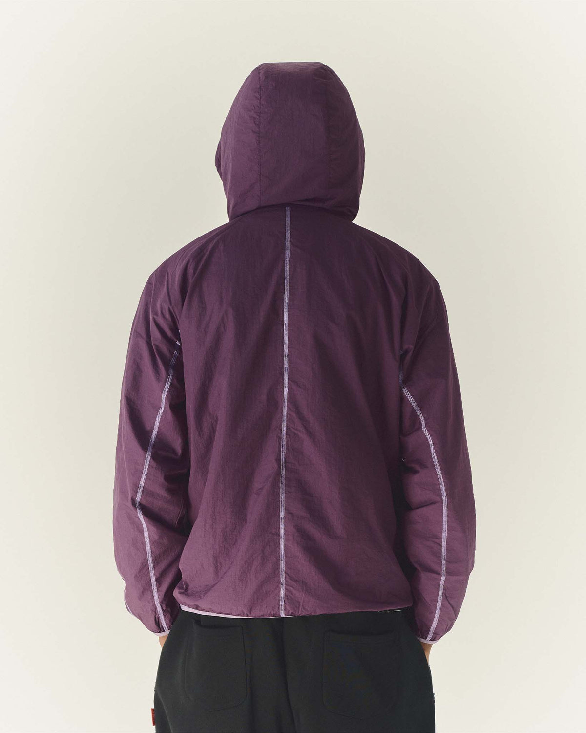 Overlock Windbreaker Purple