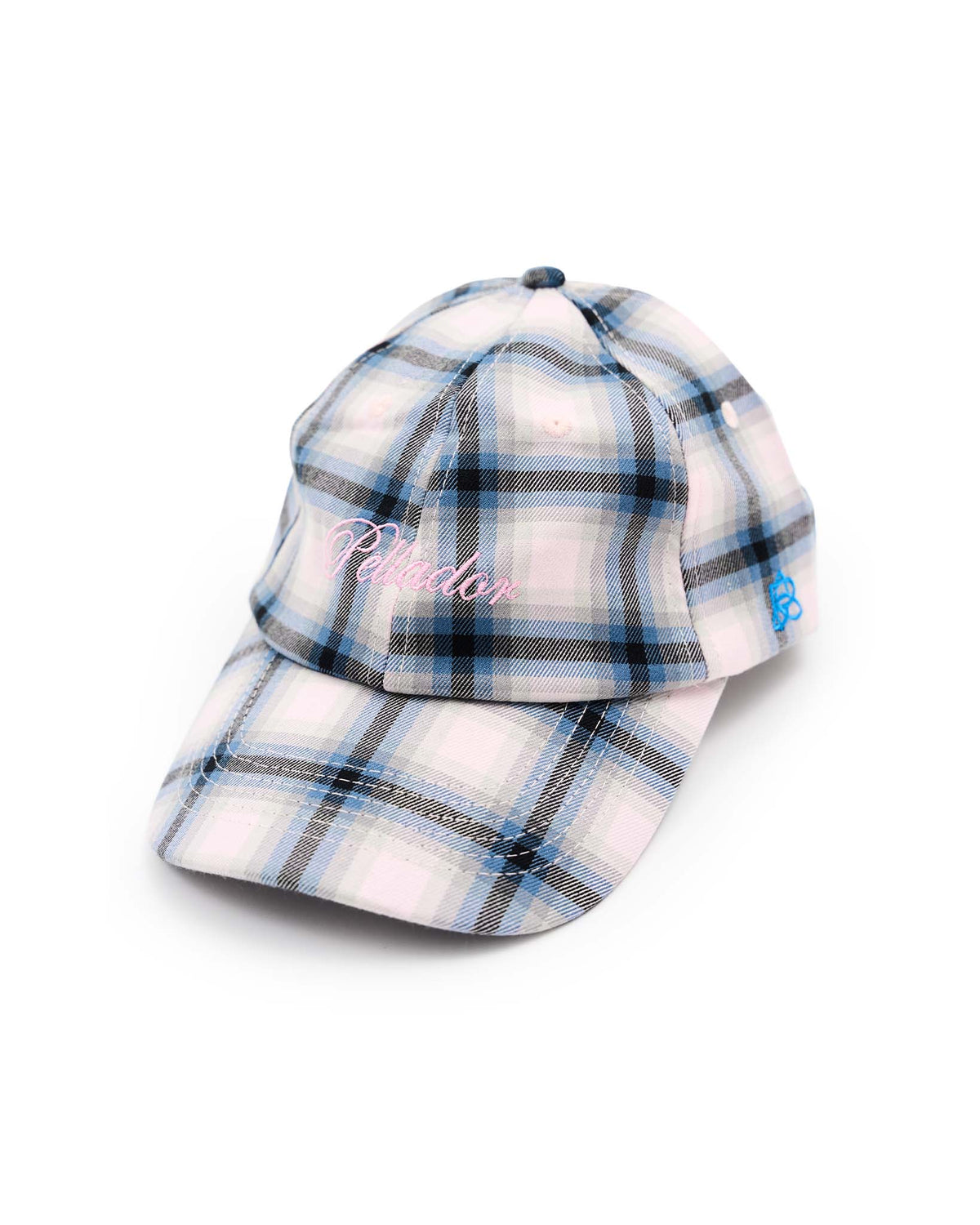 Pink Check Cap