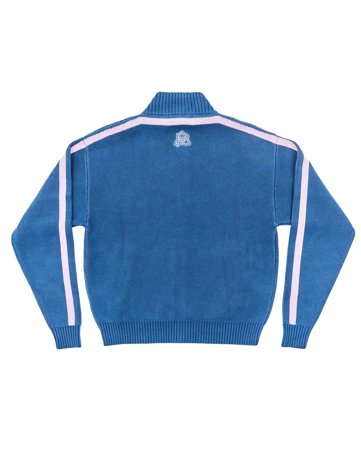 Knit Tracksuit Jacket Navy & Pink
