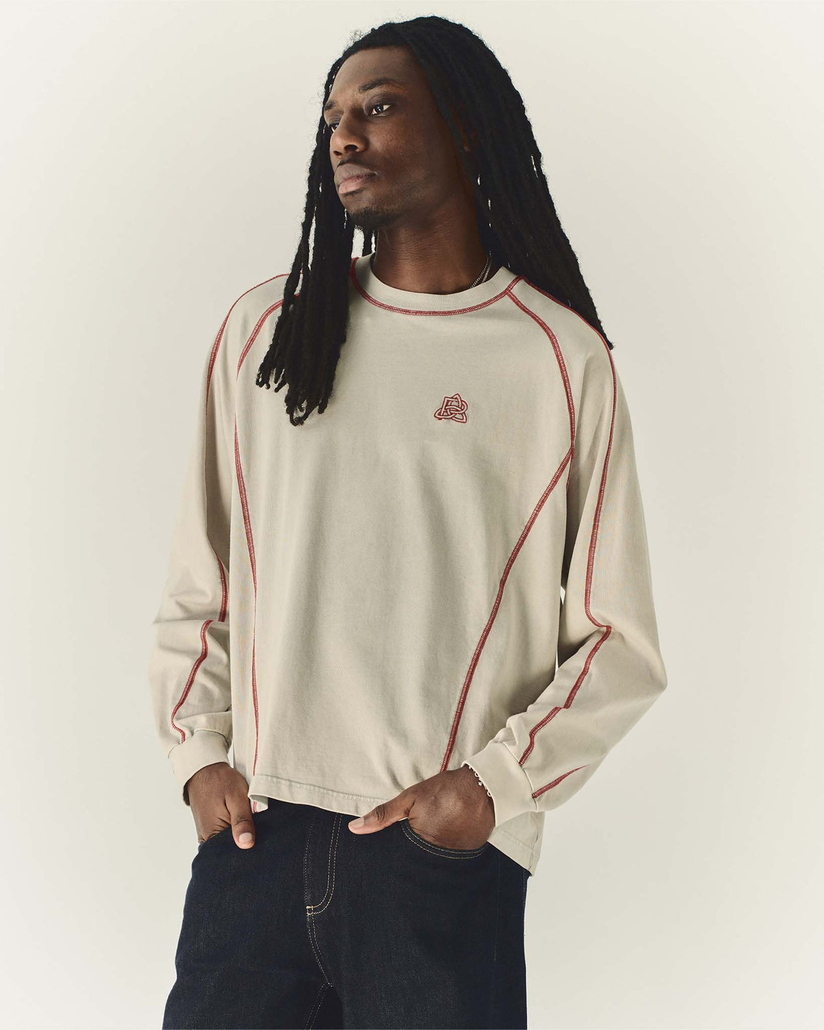 Overlock Longsleeve Grey