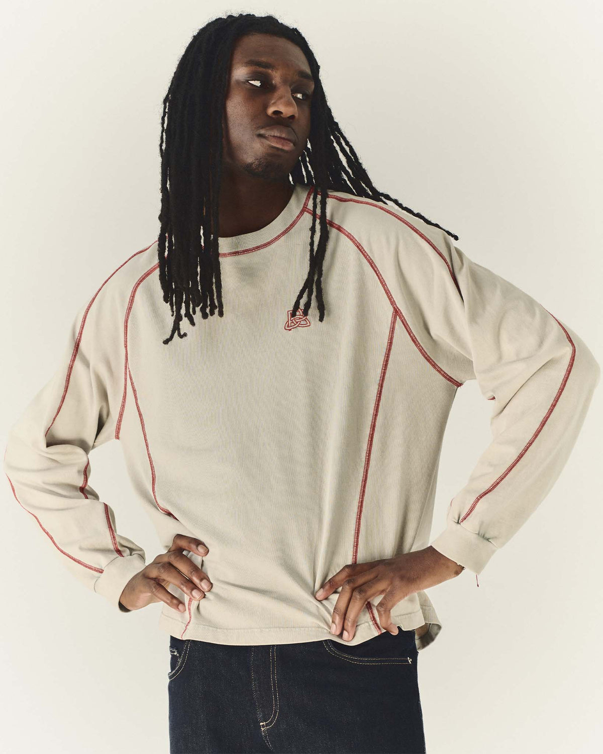 Overlock Longsleeve Grey