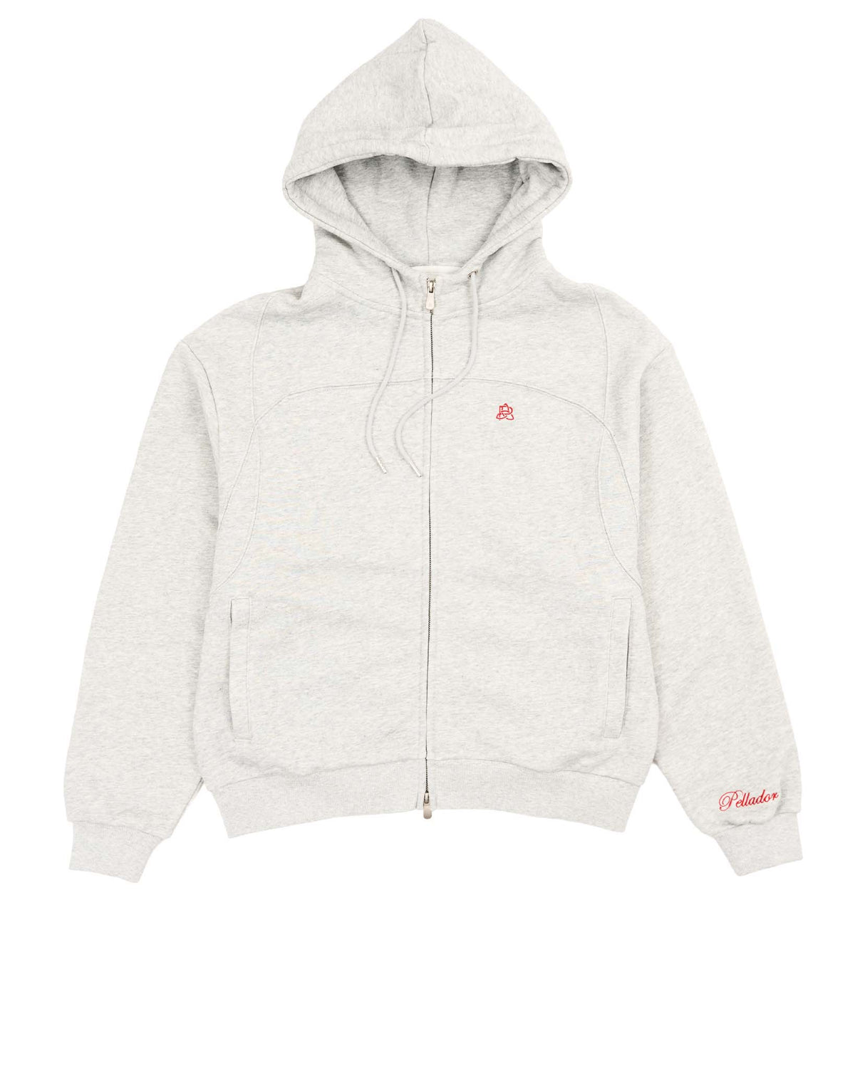 Panel Hoodie Grey