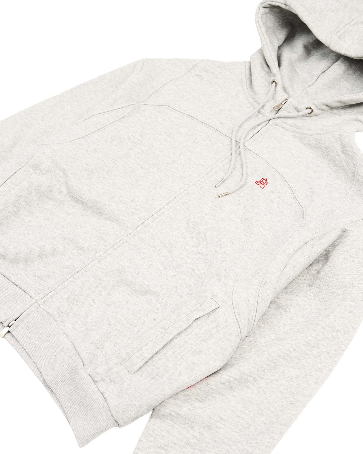 Panel Hoodie Grey