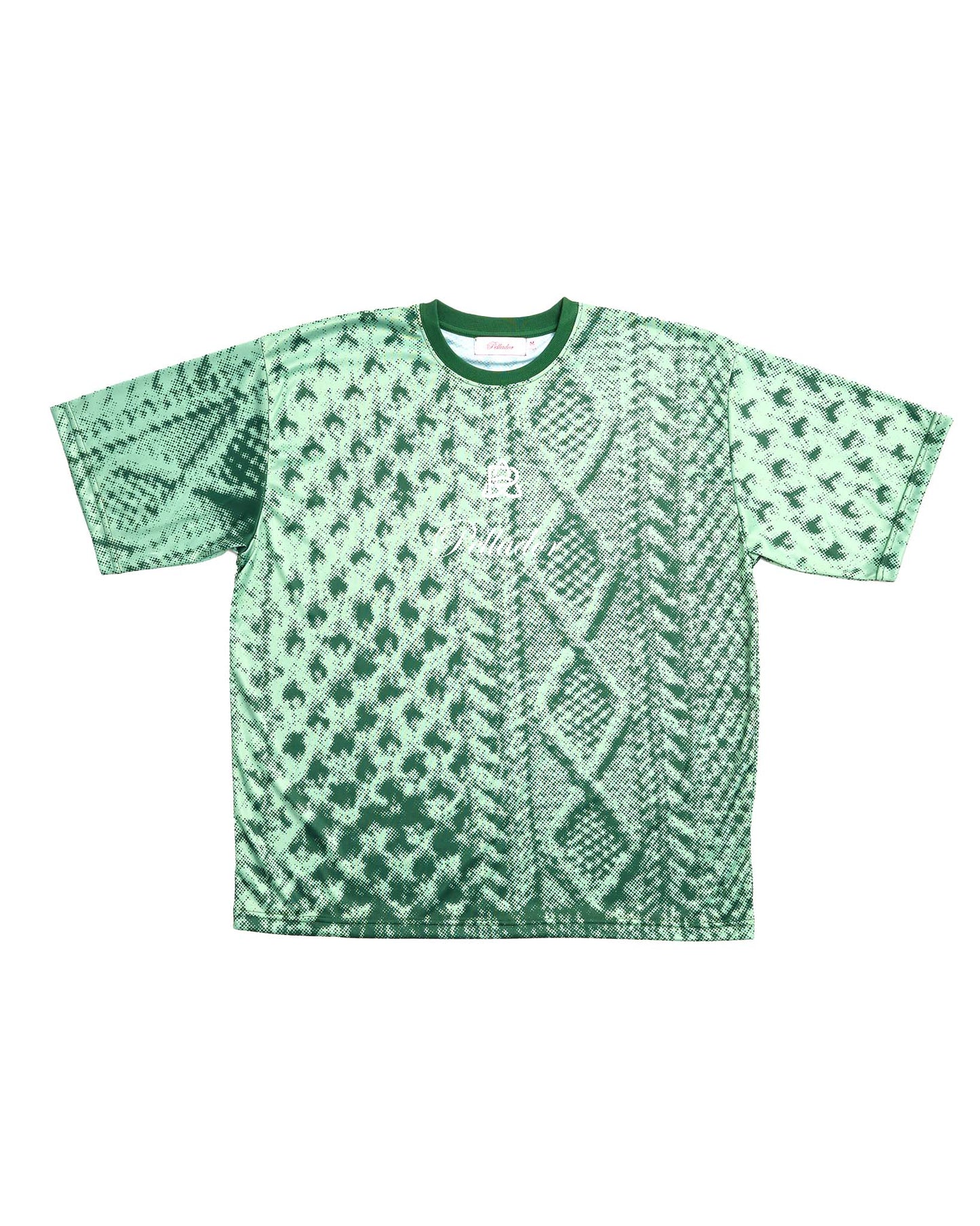 Aran Pattern Jersey Green