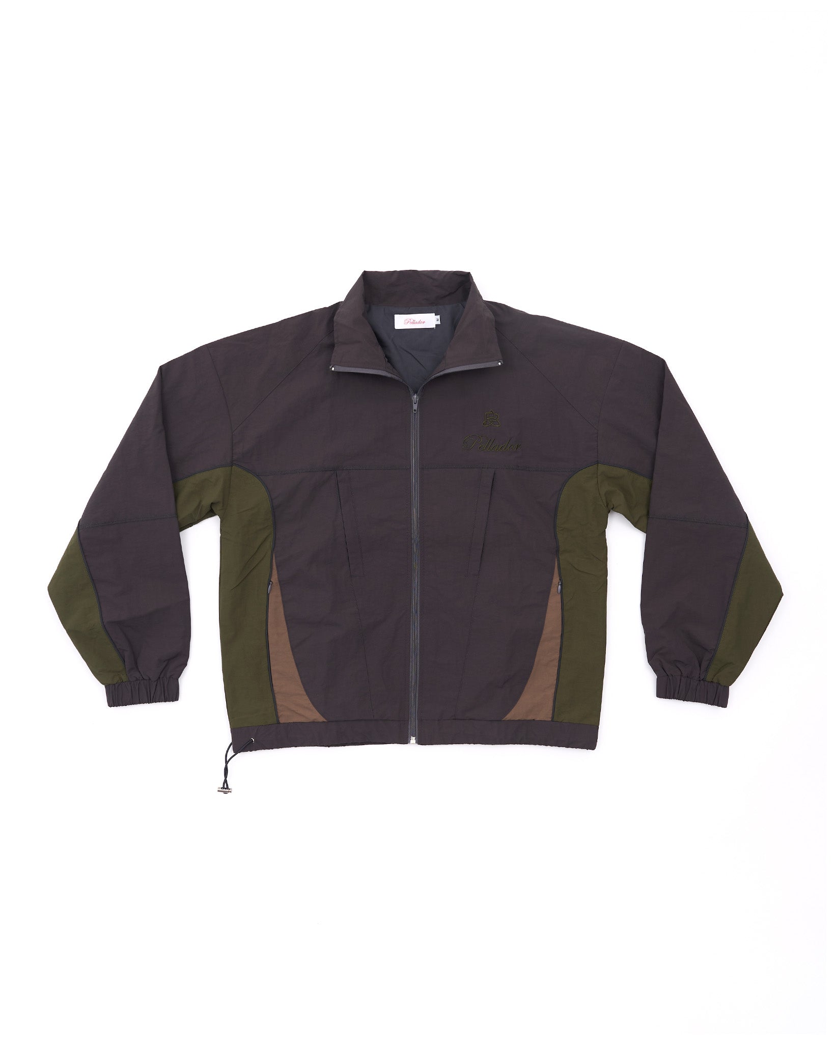 Track Jacket Charcoal & Green