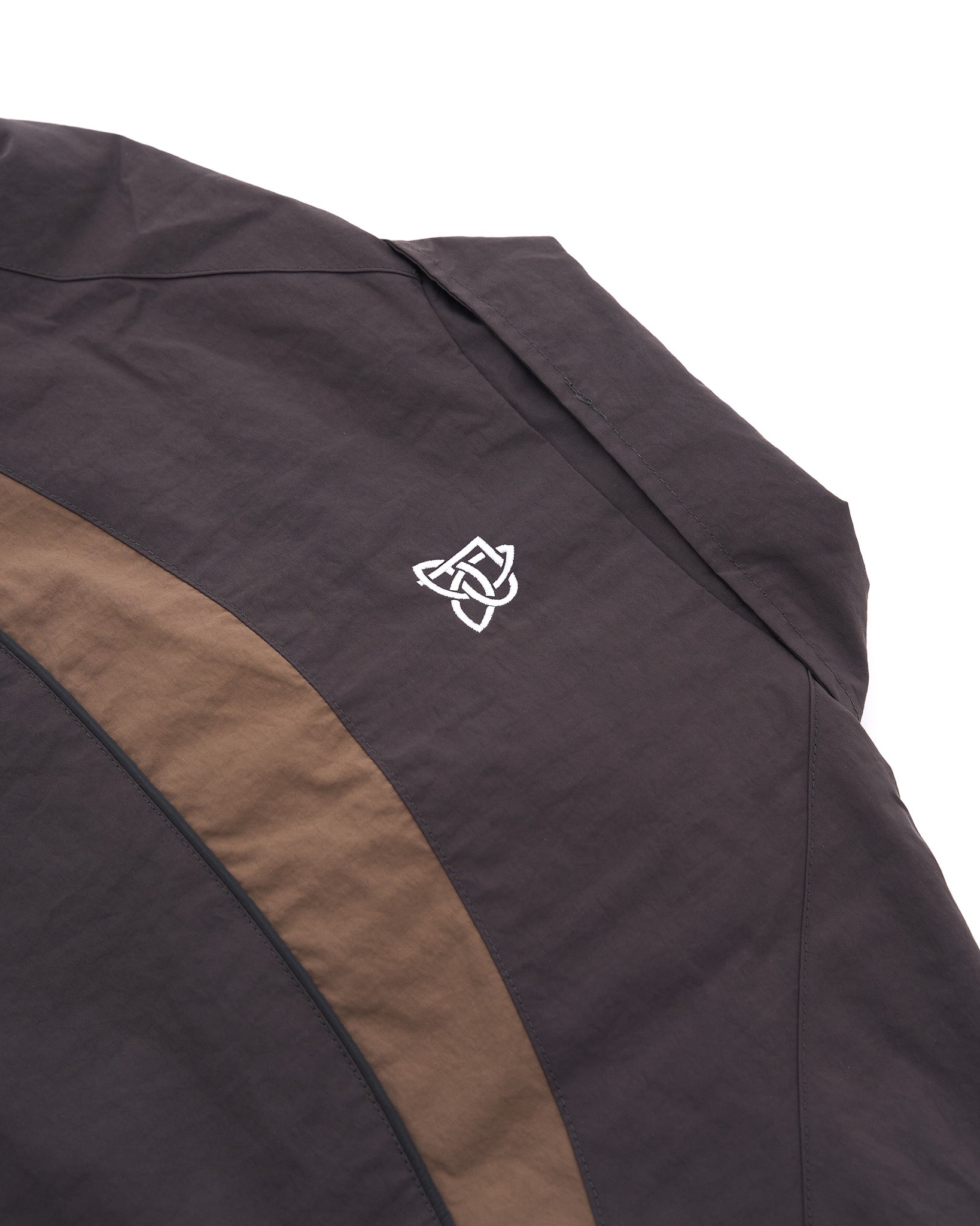 Track Jacket Charcoal & Green