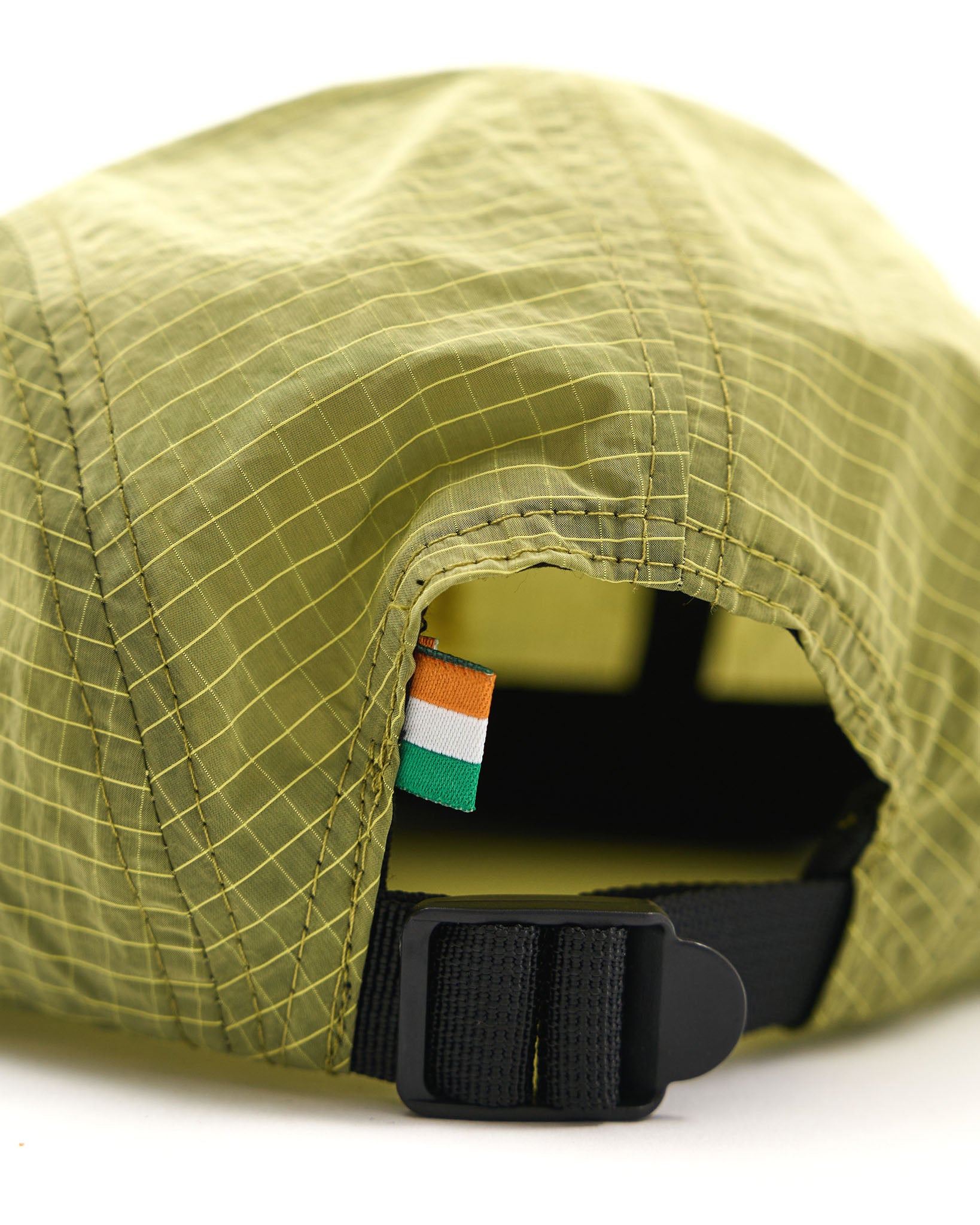 Ripstop Nylon Flag Cap Green & Yellow
