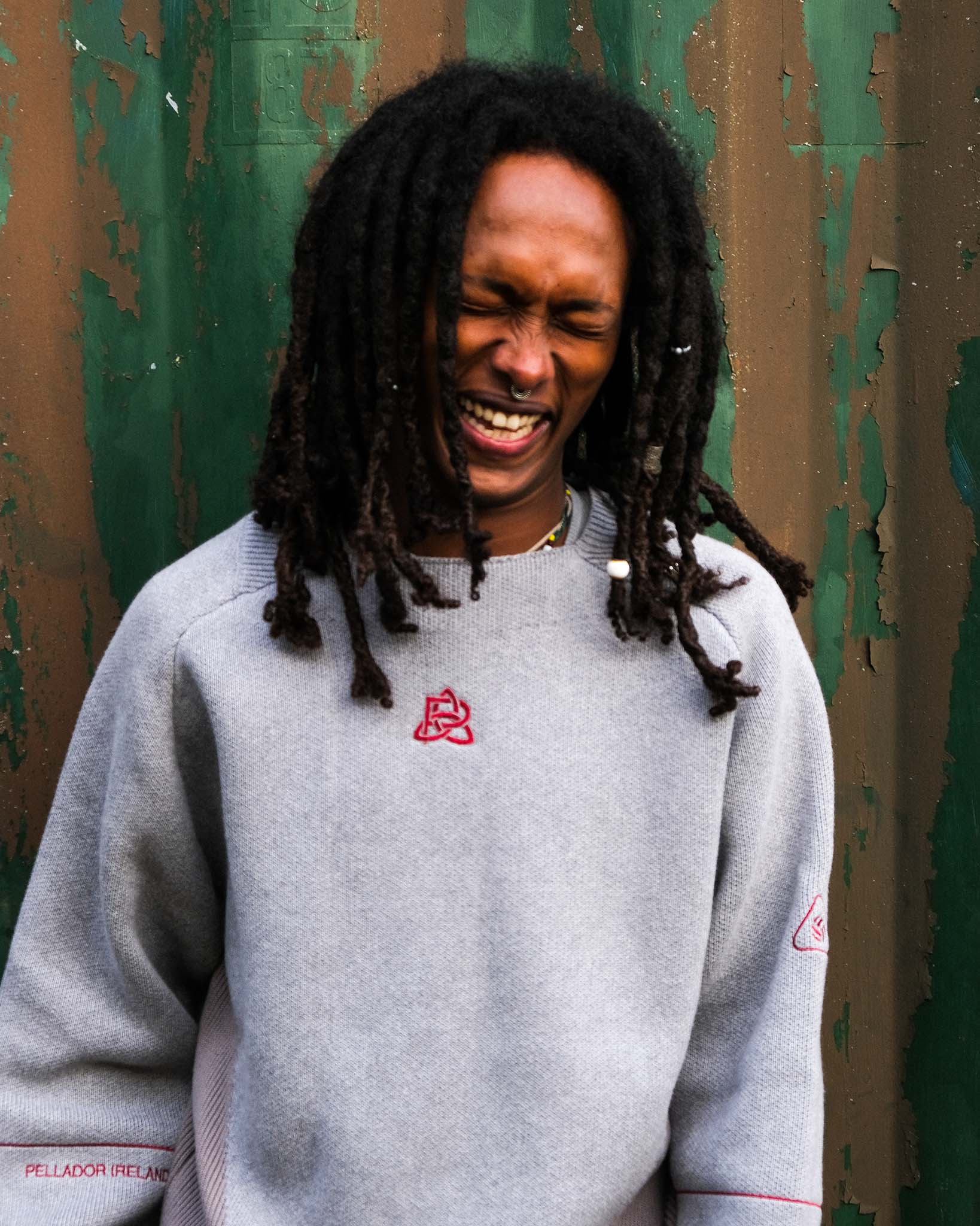 Training Knit Pullover - Grey