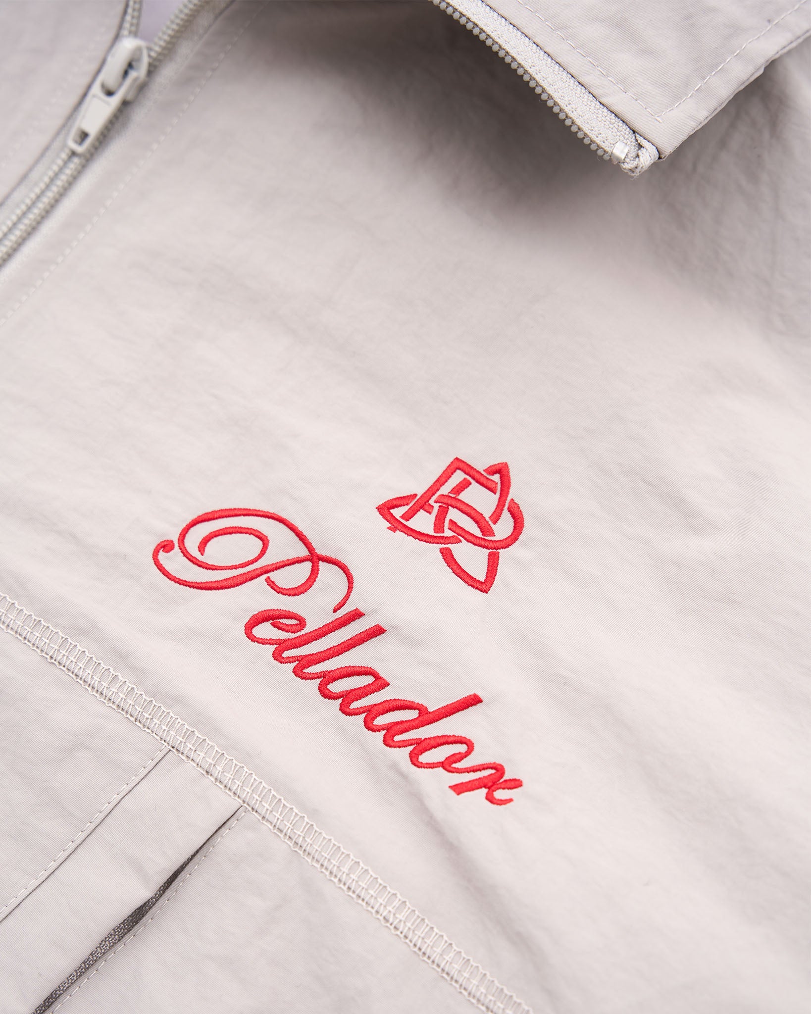 Track Jacket Grey & Red
