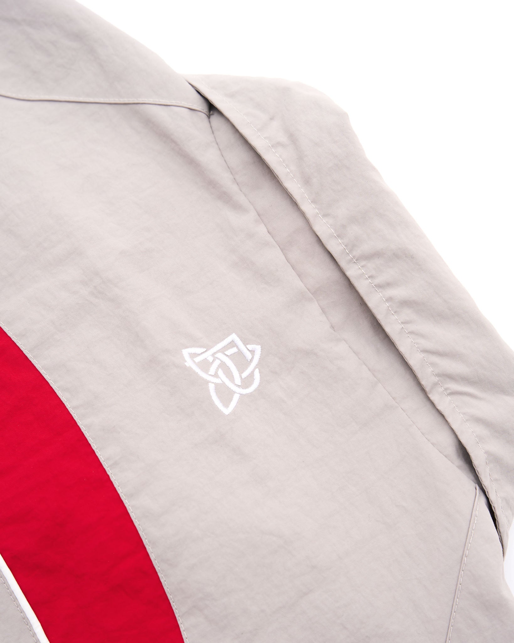 Track Jacket Grey & Red