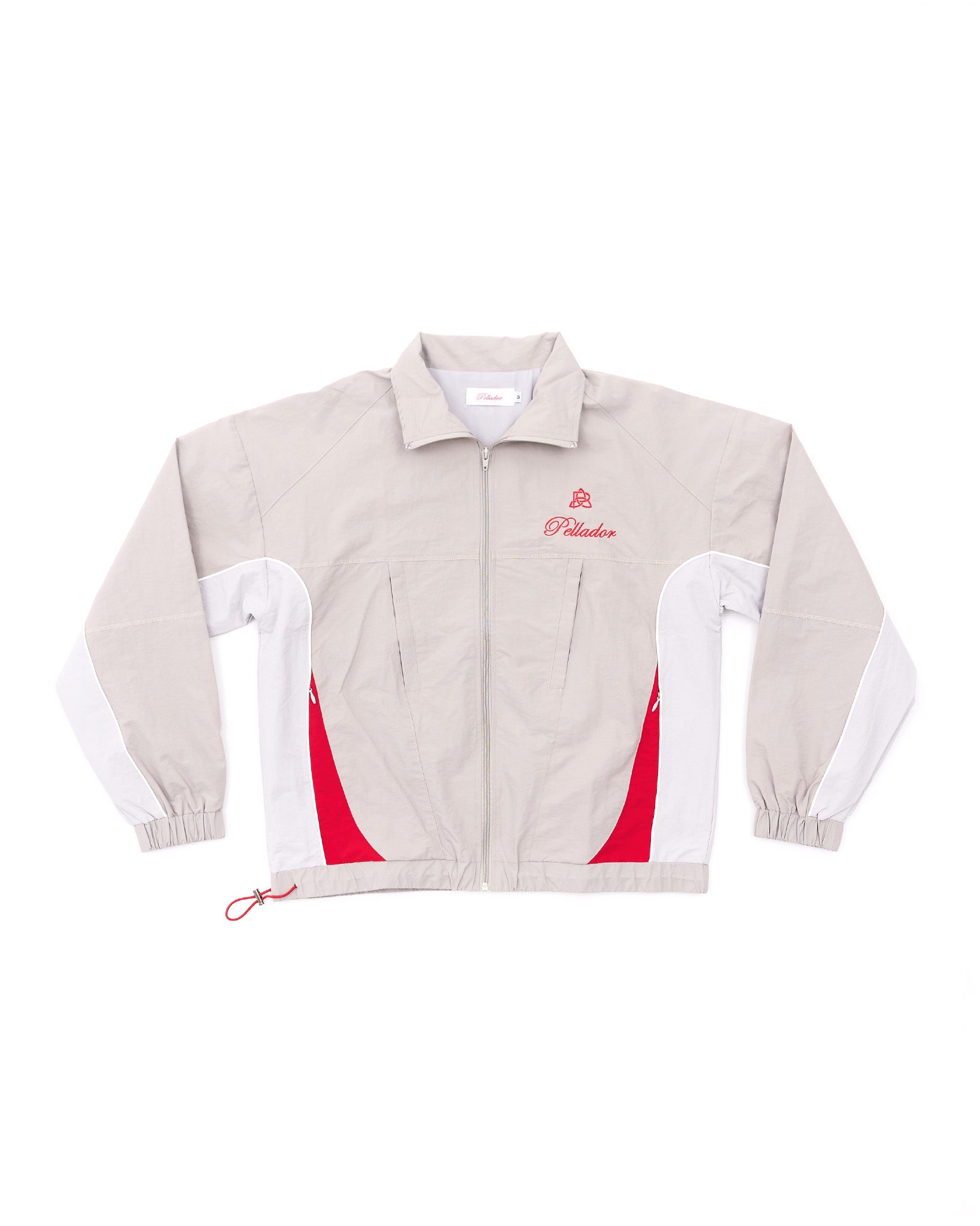 Track Jacket Grey & Red