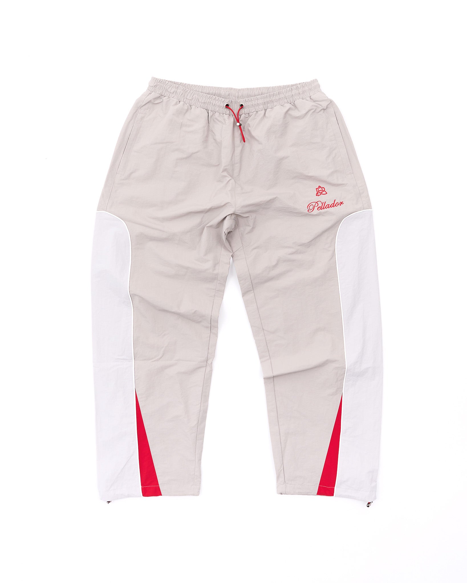 Track Bottoms Grey & Red
