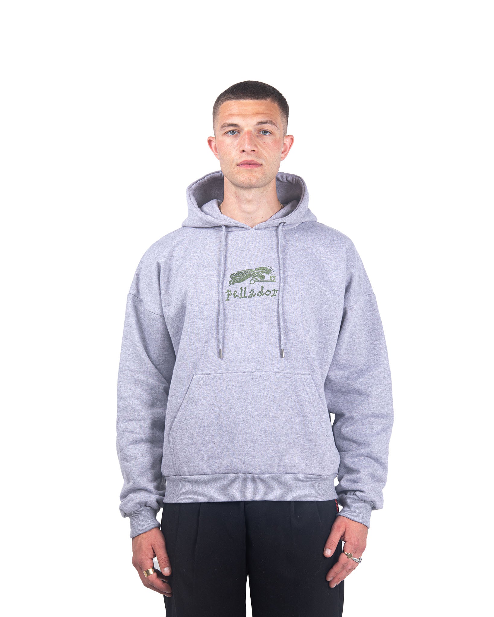 High Cross Hoodie - Heather Grey