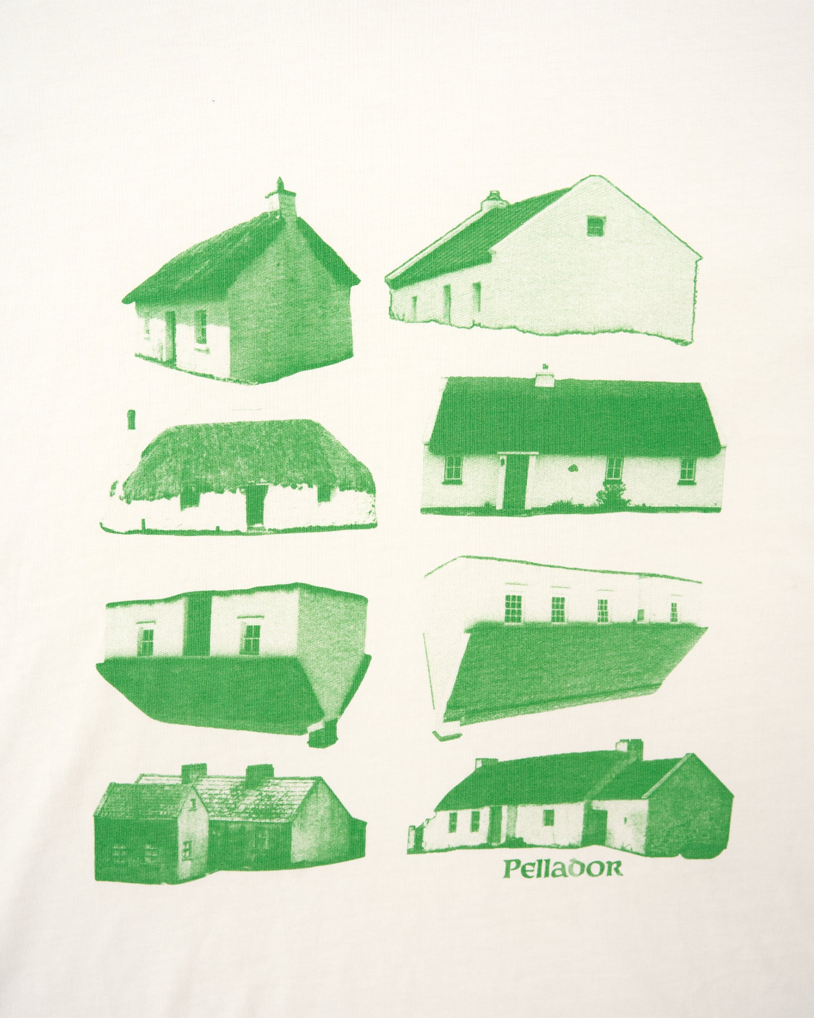 Green Cottage Tee - Beige