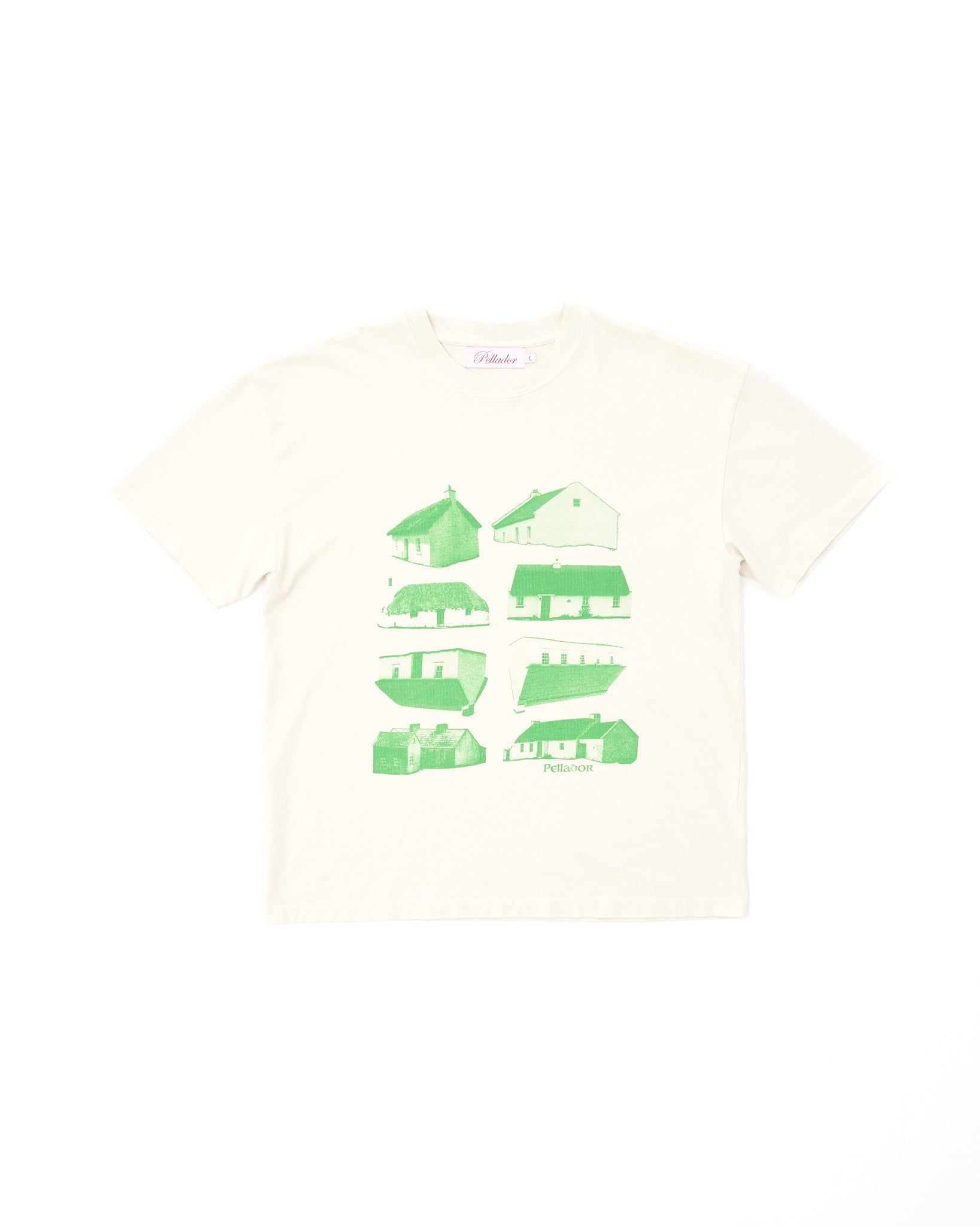 Green Cottage Tee - Beige