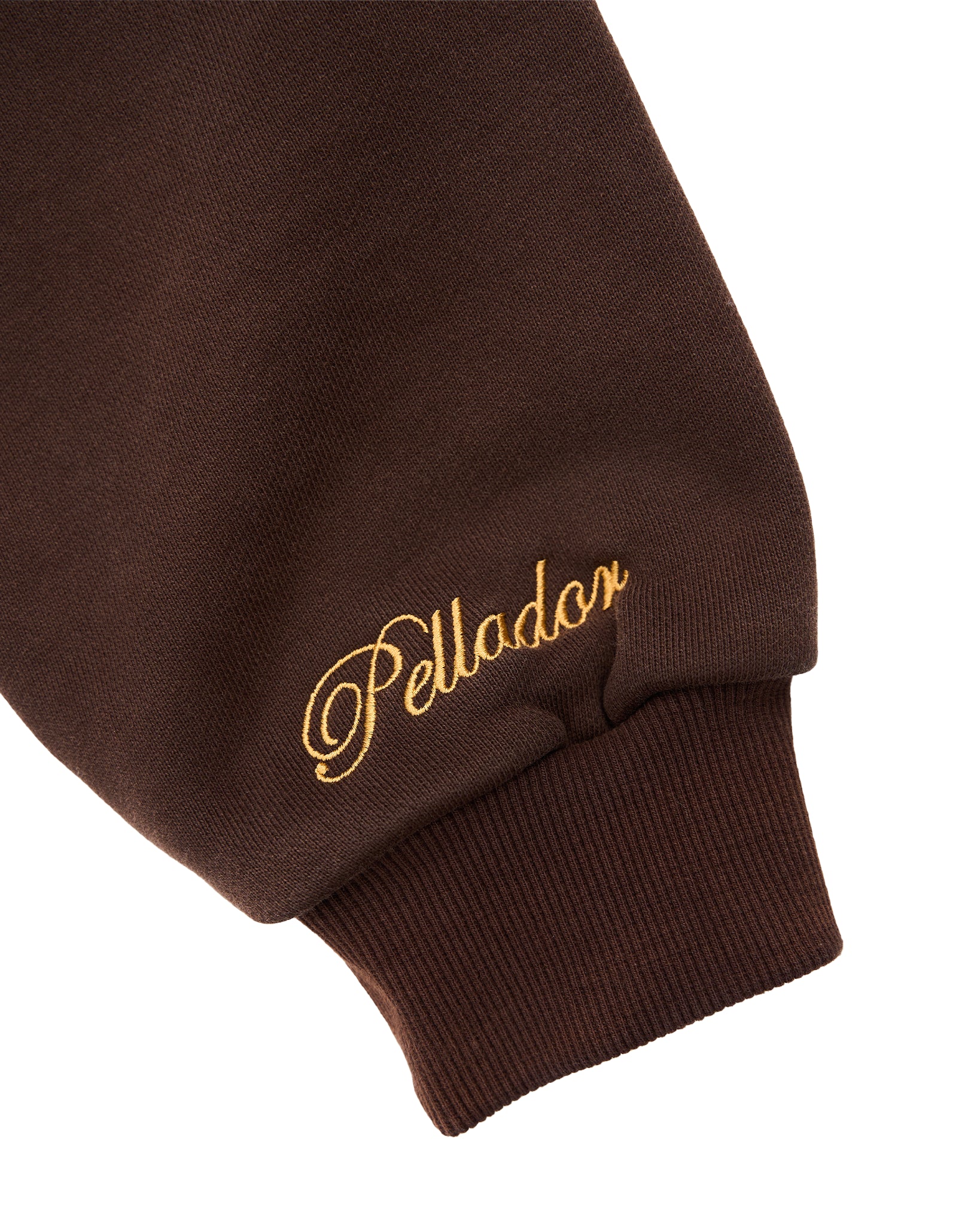 Duck Appliqué Hoodie - Brown