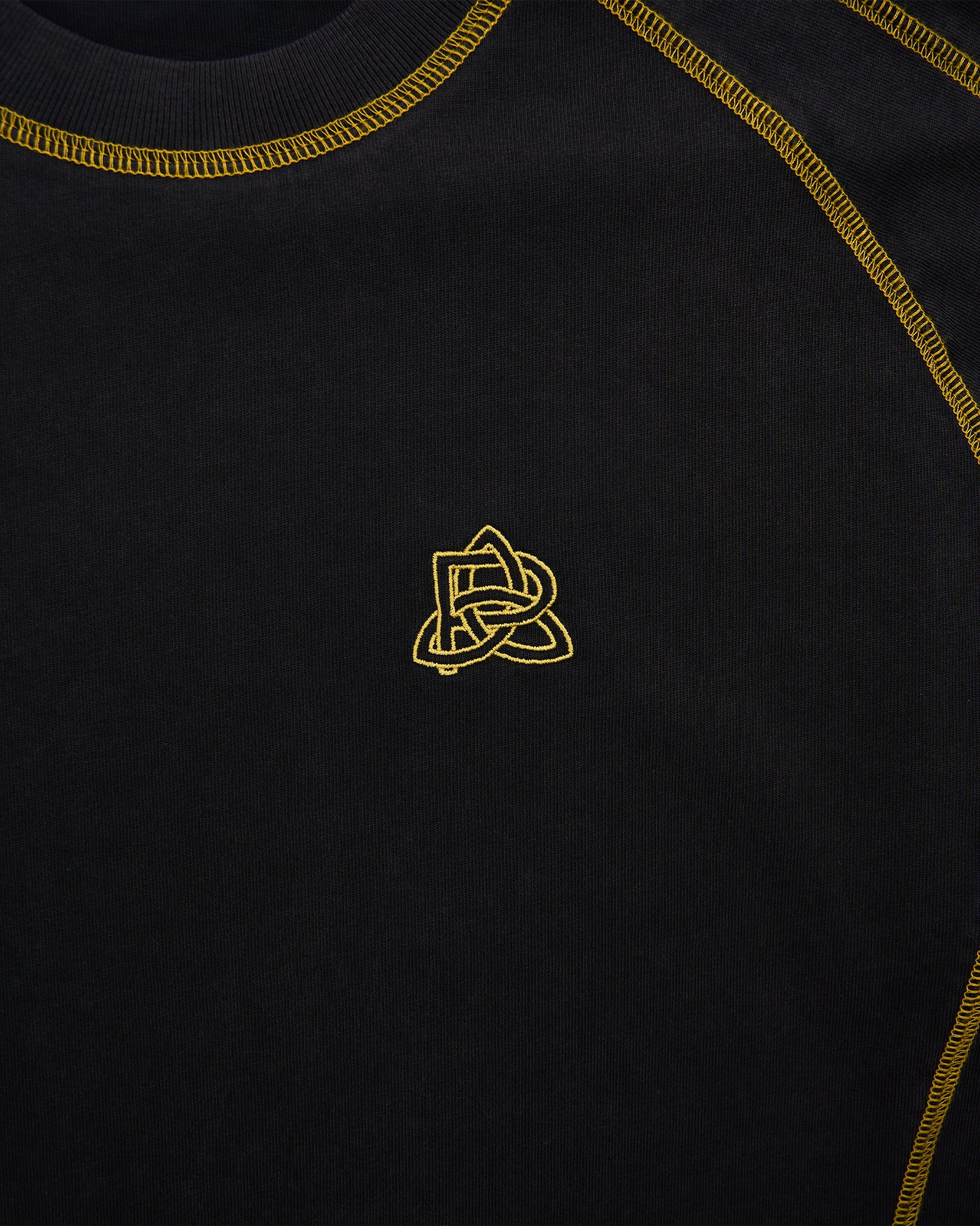 Overlock Longsleeve Tee - Black