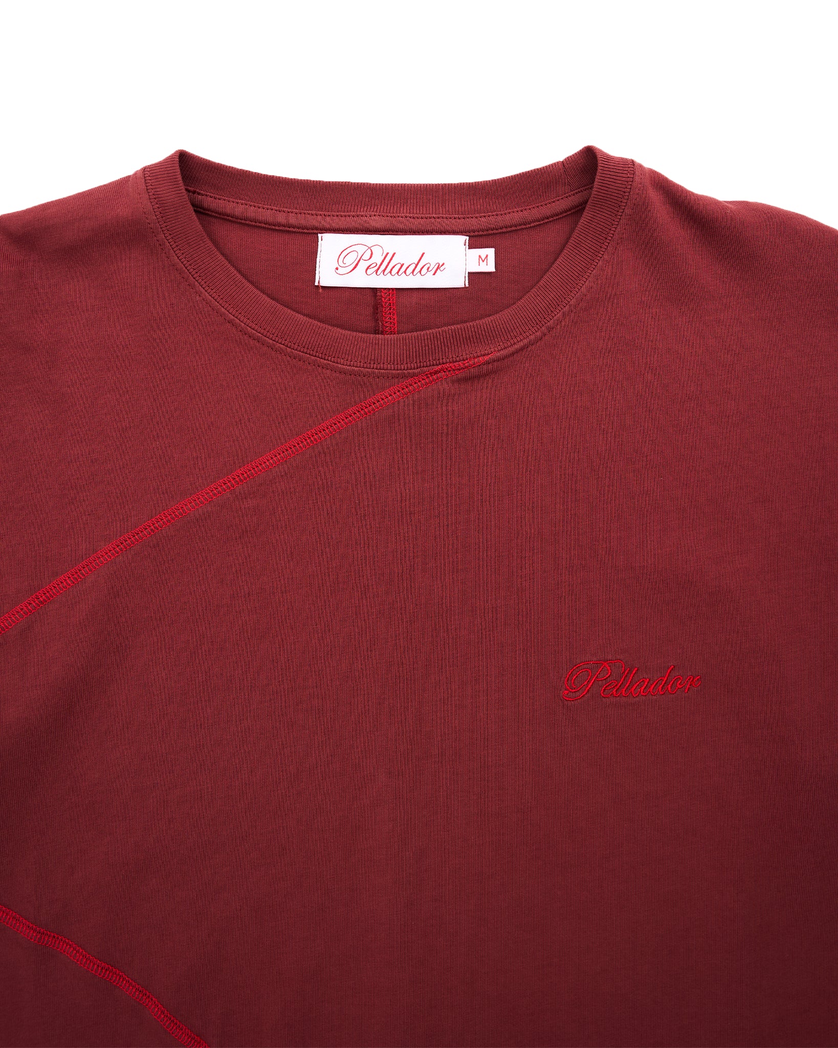 Overlock Longsleeve Tee - Red