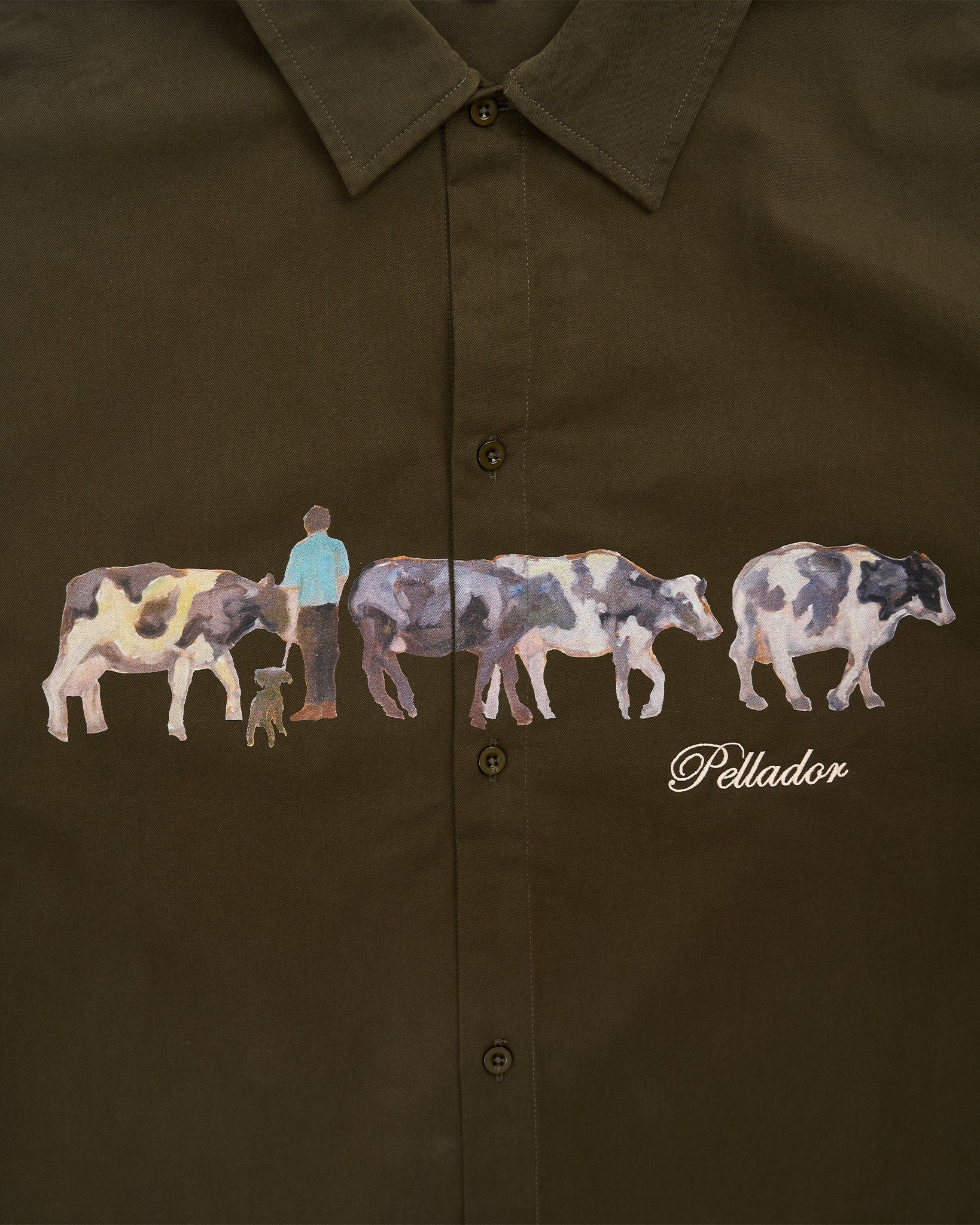 Sean Ferry Cow Shirt - Green