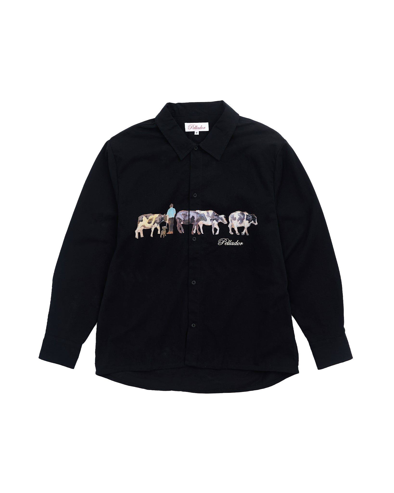 Sean Ferry Cow Shirt - Black