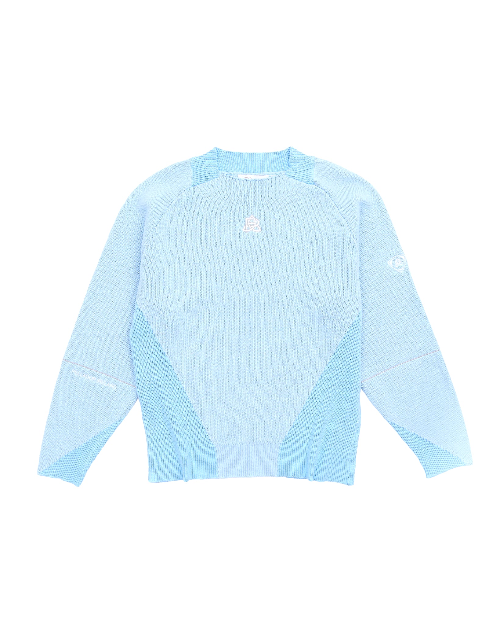 Football Pullover Knit - Blue