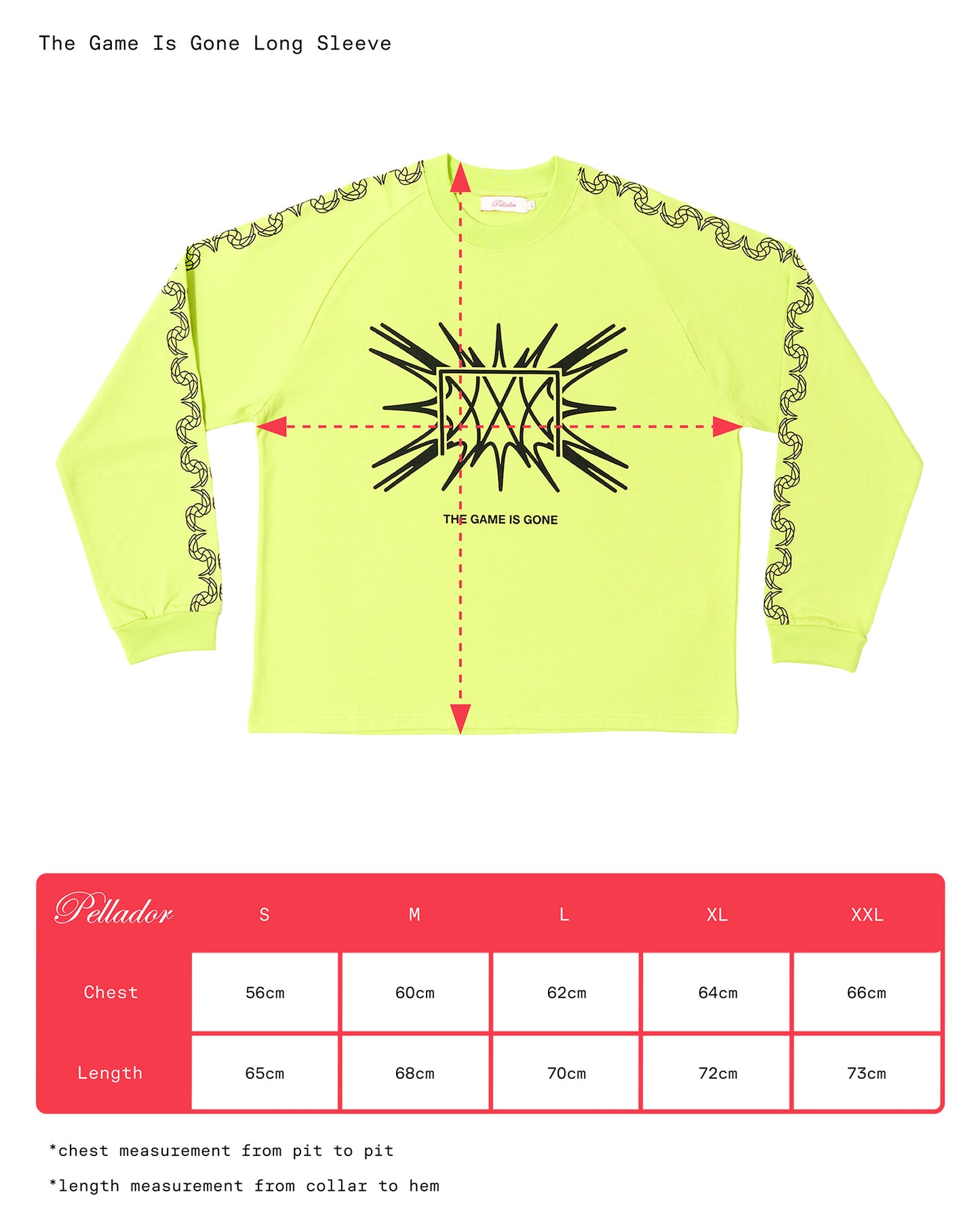 Game's Long Sleeve Luminous Yellow