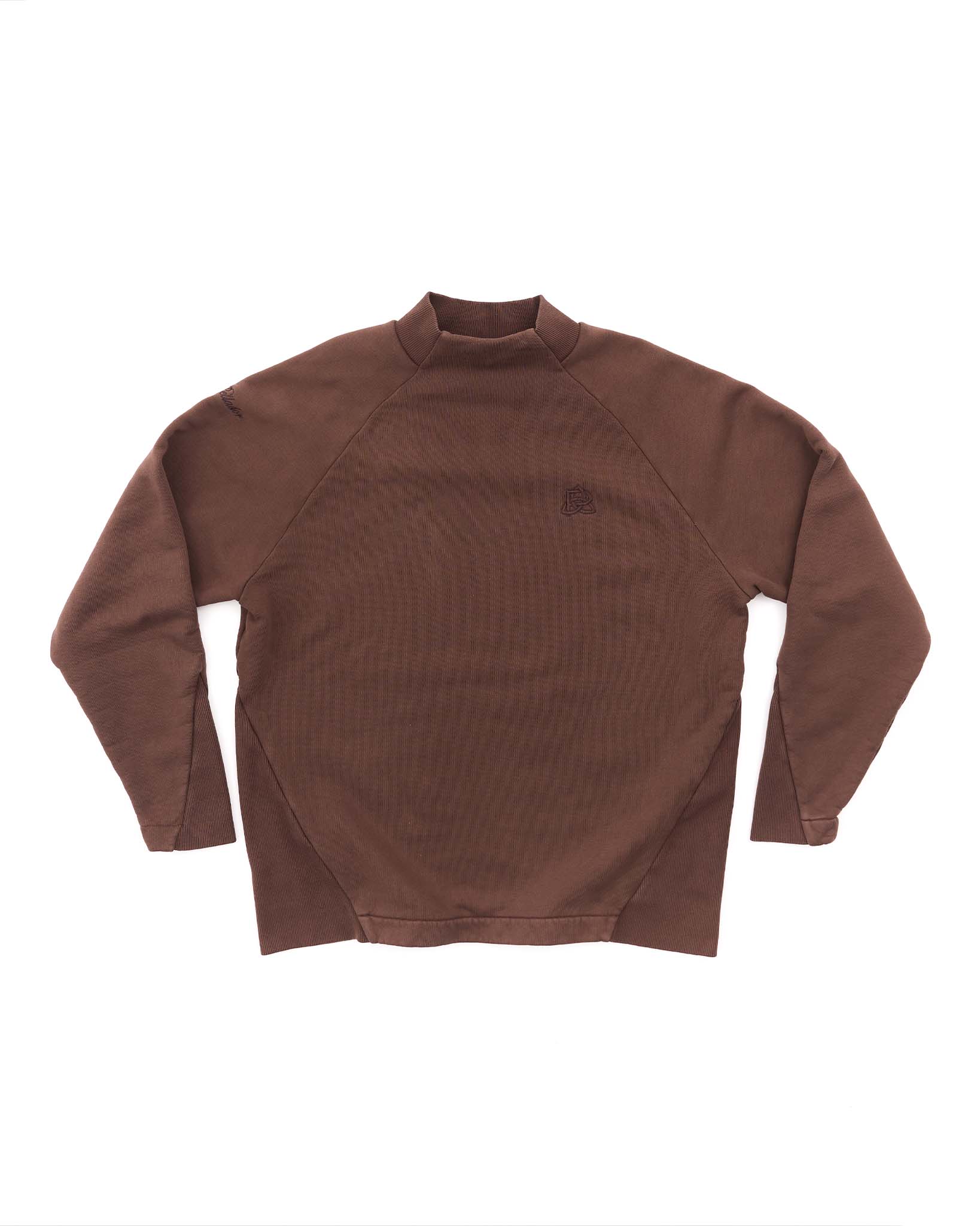 Cotton Training Sweatshirt - Brown