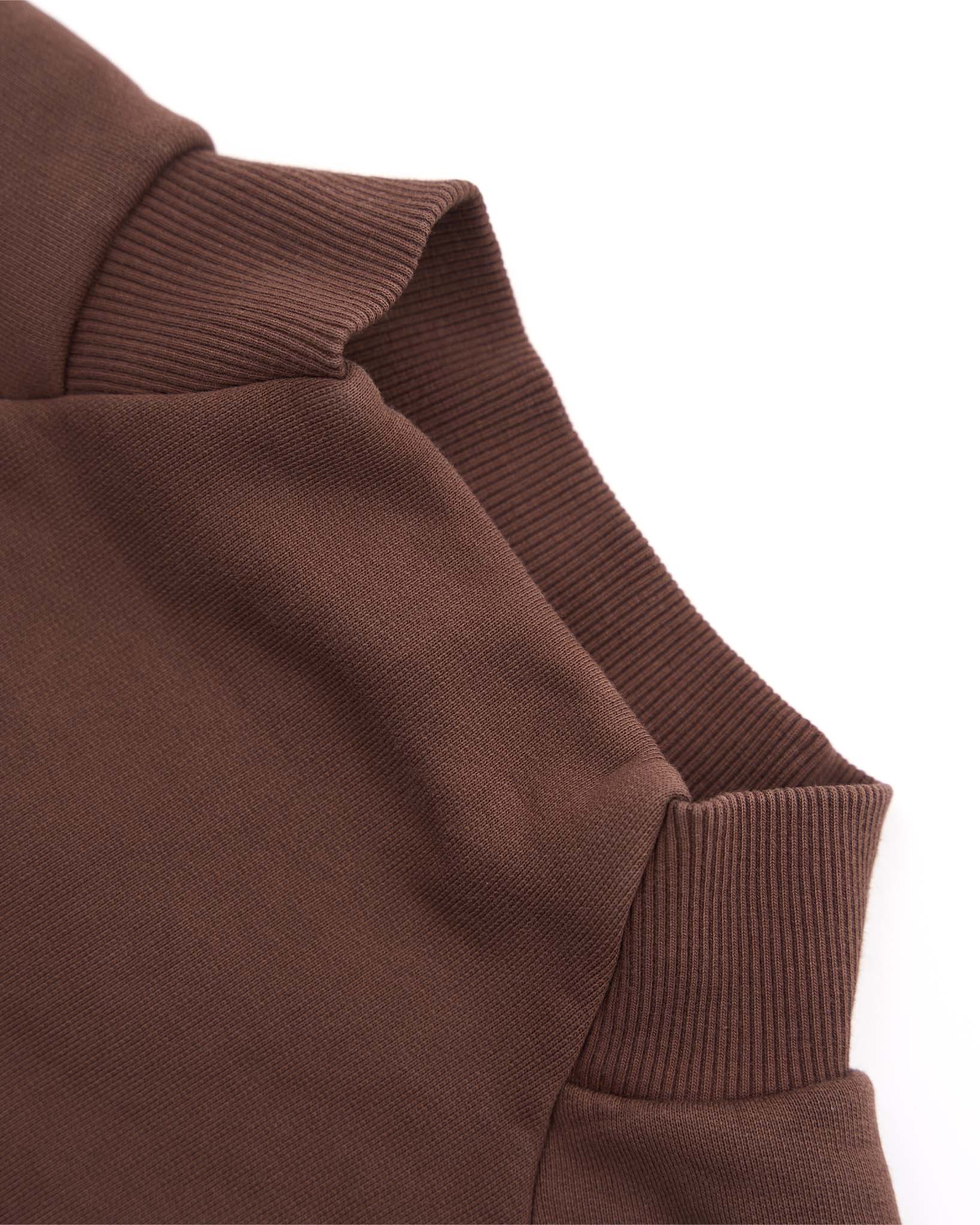 Cotton Training Sweatshirt - Brown