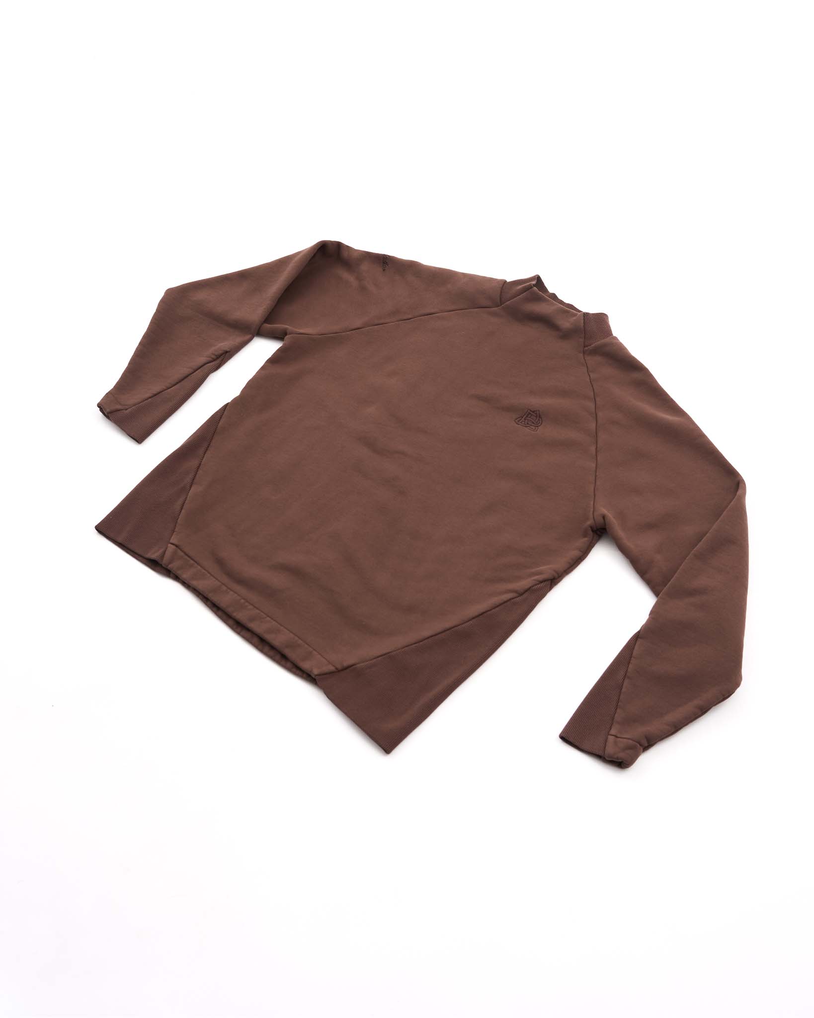 Cotton Training Sweatshirt - Brown