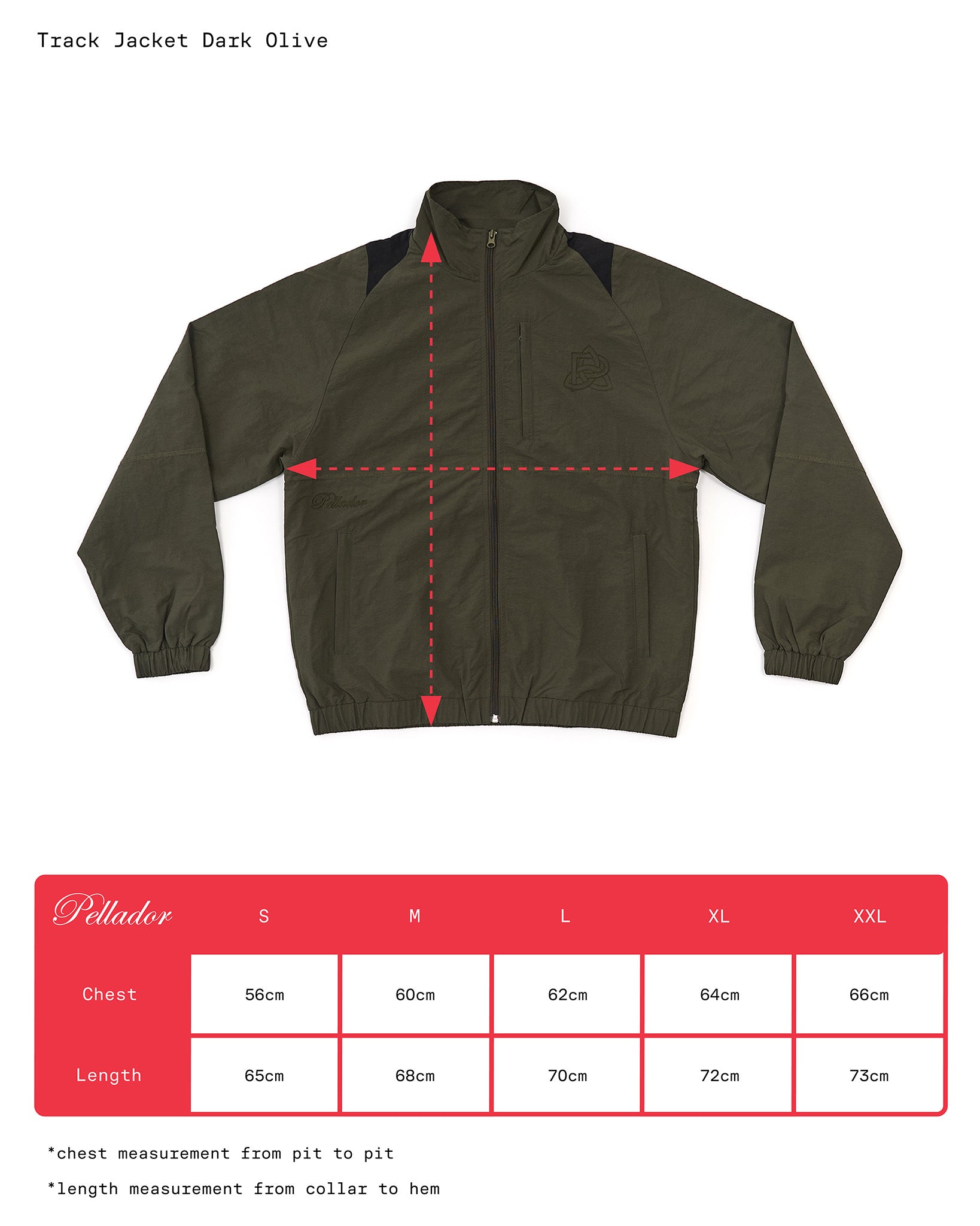 Track Jacket Dark Olive