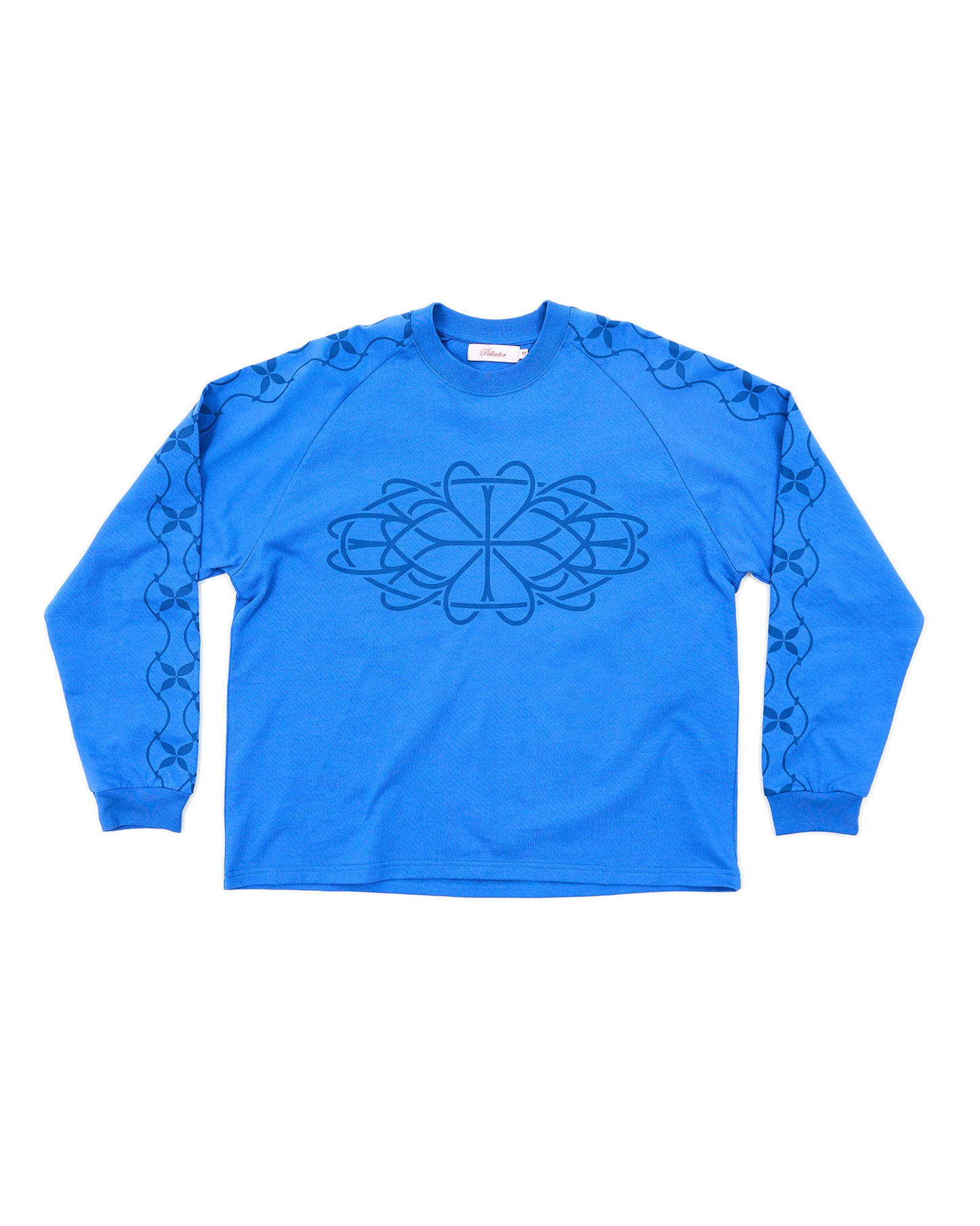 Heart Knot Long Sleeve Blue