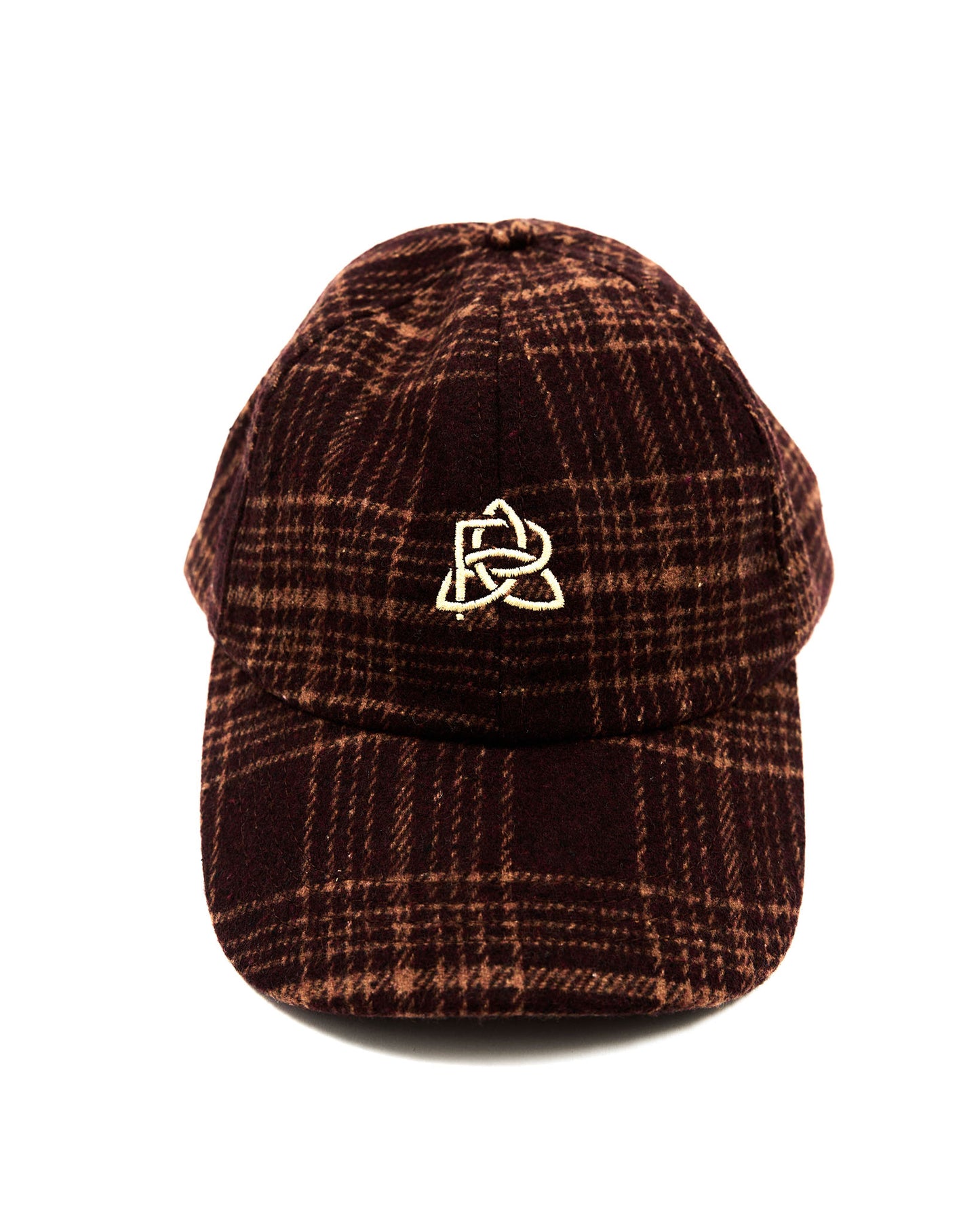 Check Pattern Cap Red & Orange