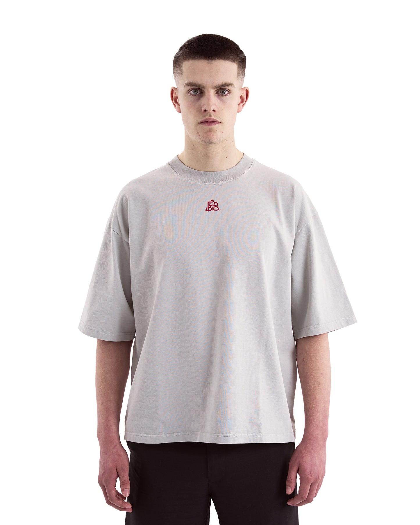 P Knot Logo T-Shirt Grey