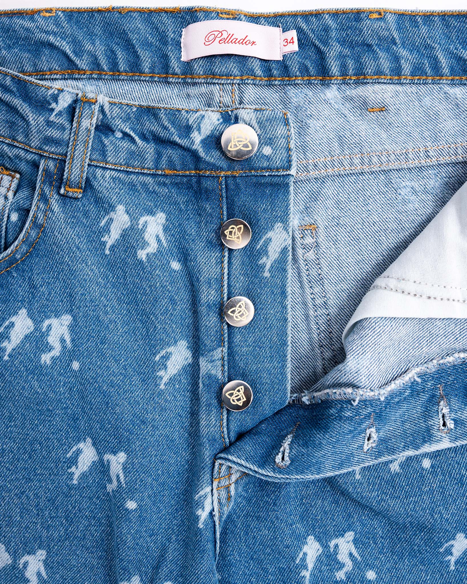 Baller Engraved Jeans