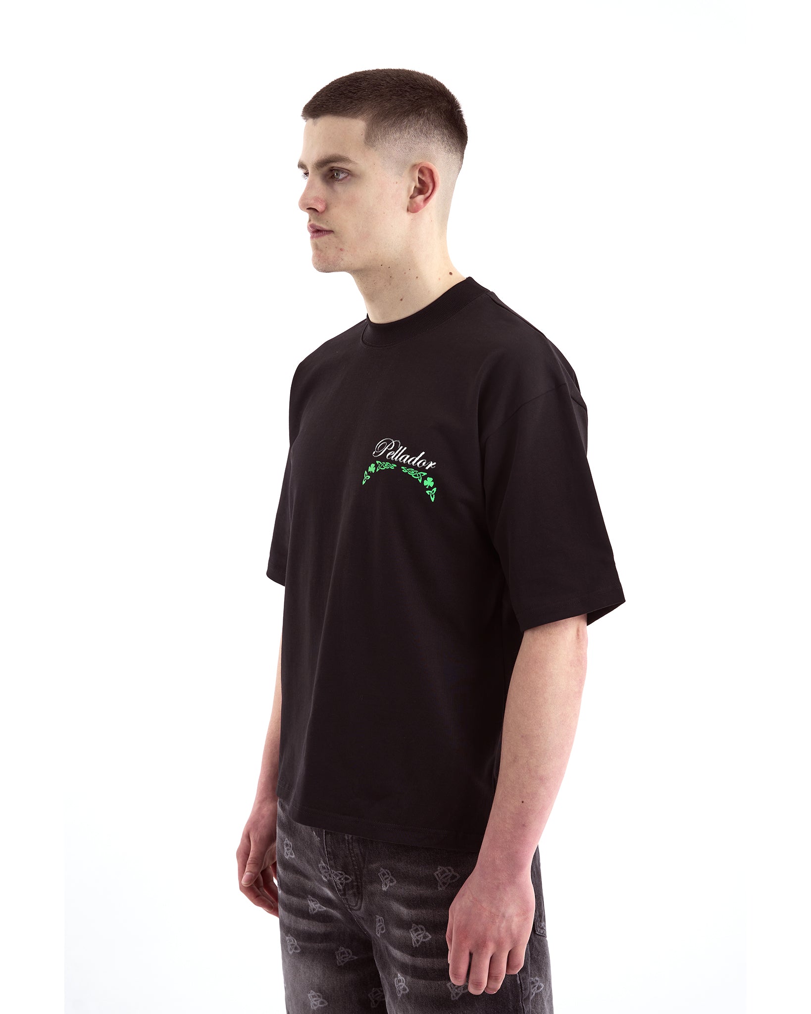 Celtic Knot Logo Print T-Shirt