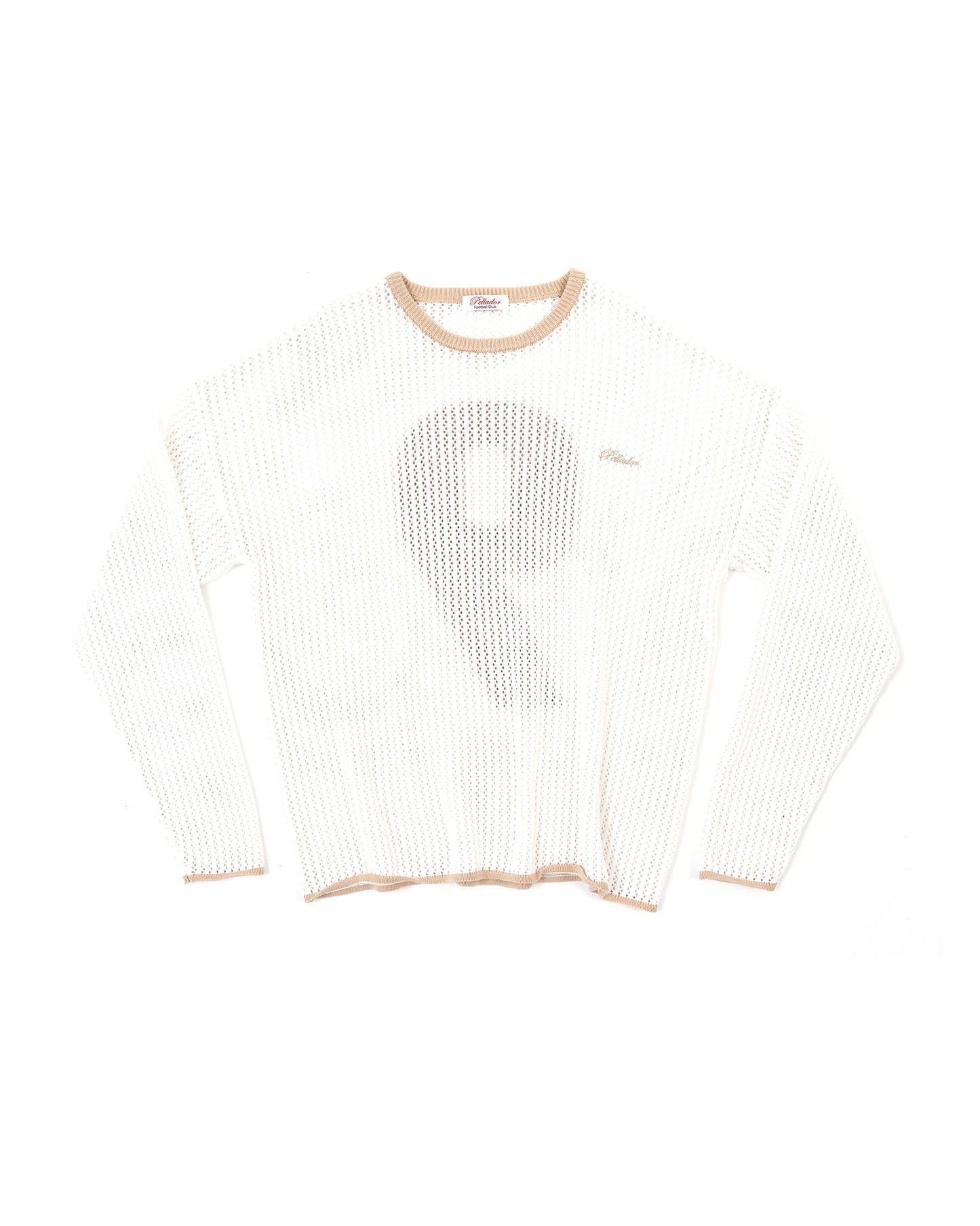 9 Crochet Knit - White & Gold