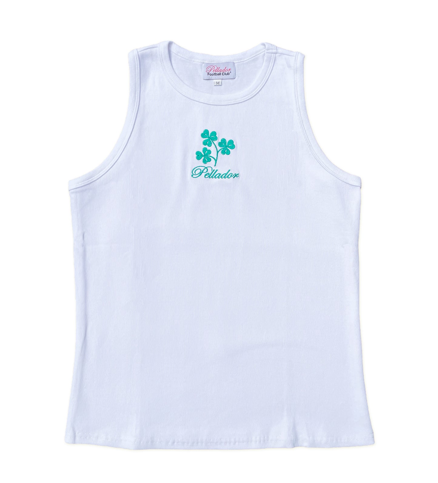 Embroidered Logo Vest - White