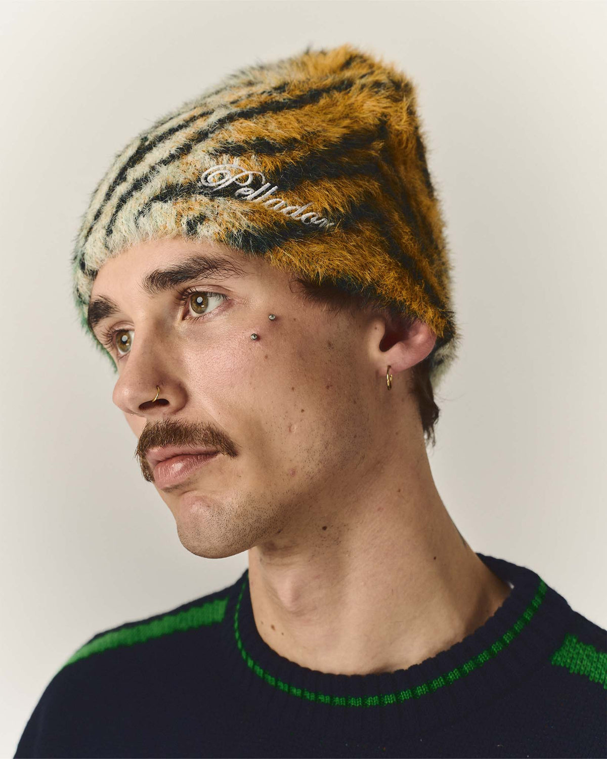 Tiger Print Beanie