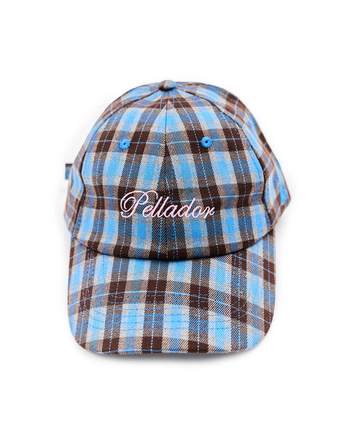 Blue Check Cap