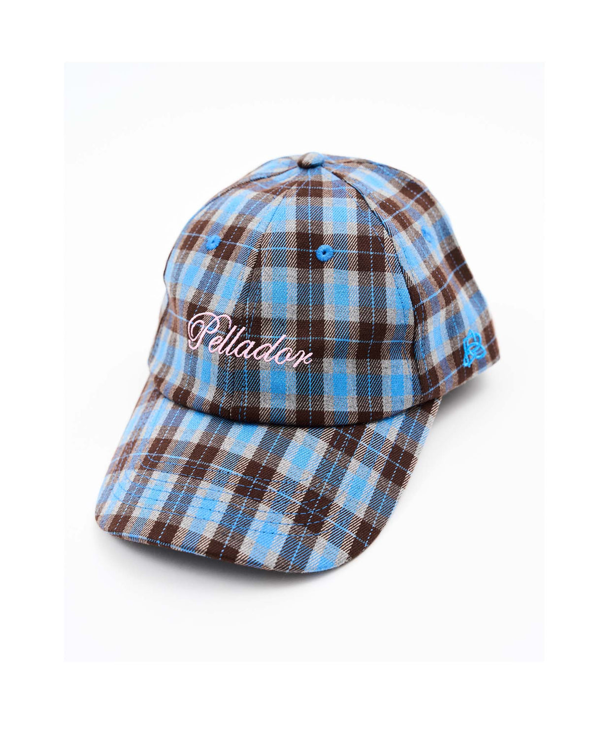 Blue Check Cap