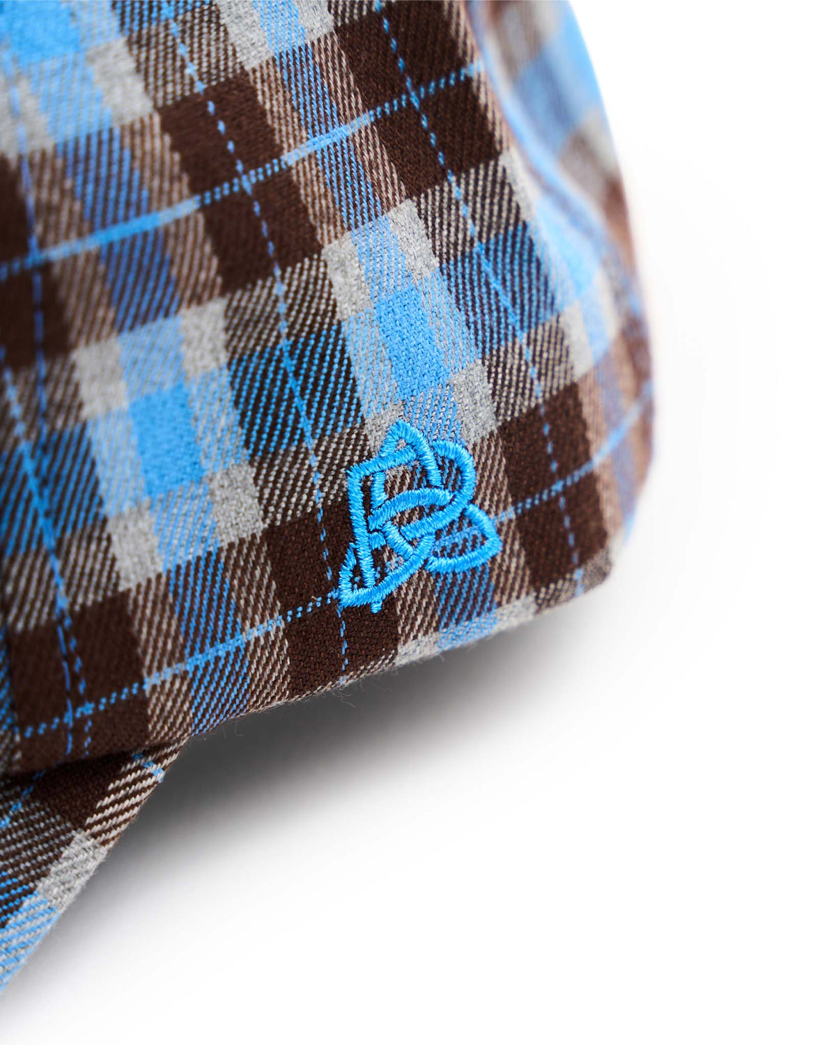 Blue Check Cap