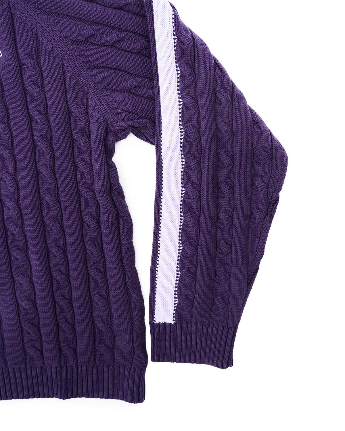 Cable Knit Purple
