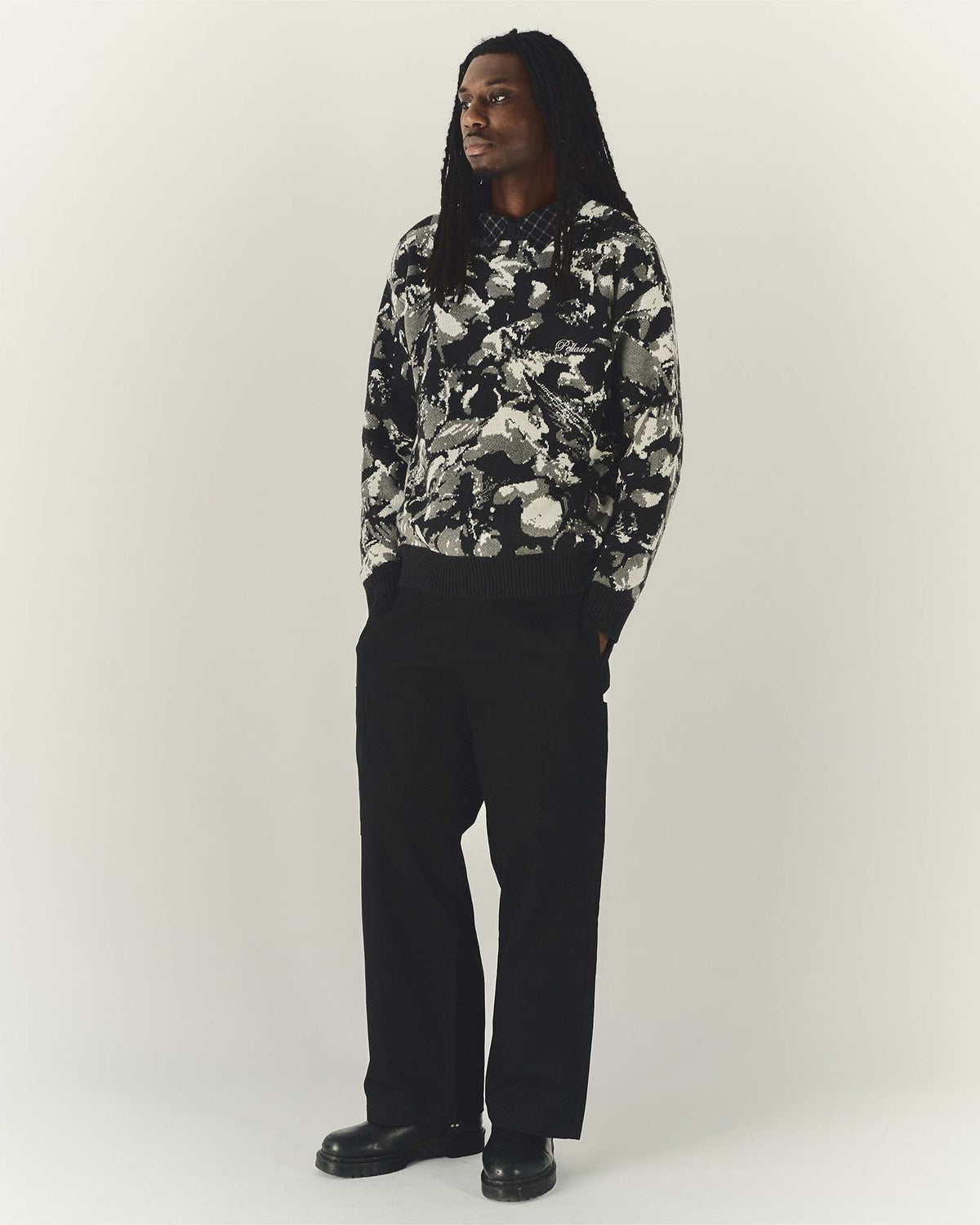 Pigeon Jacquard Knit