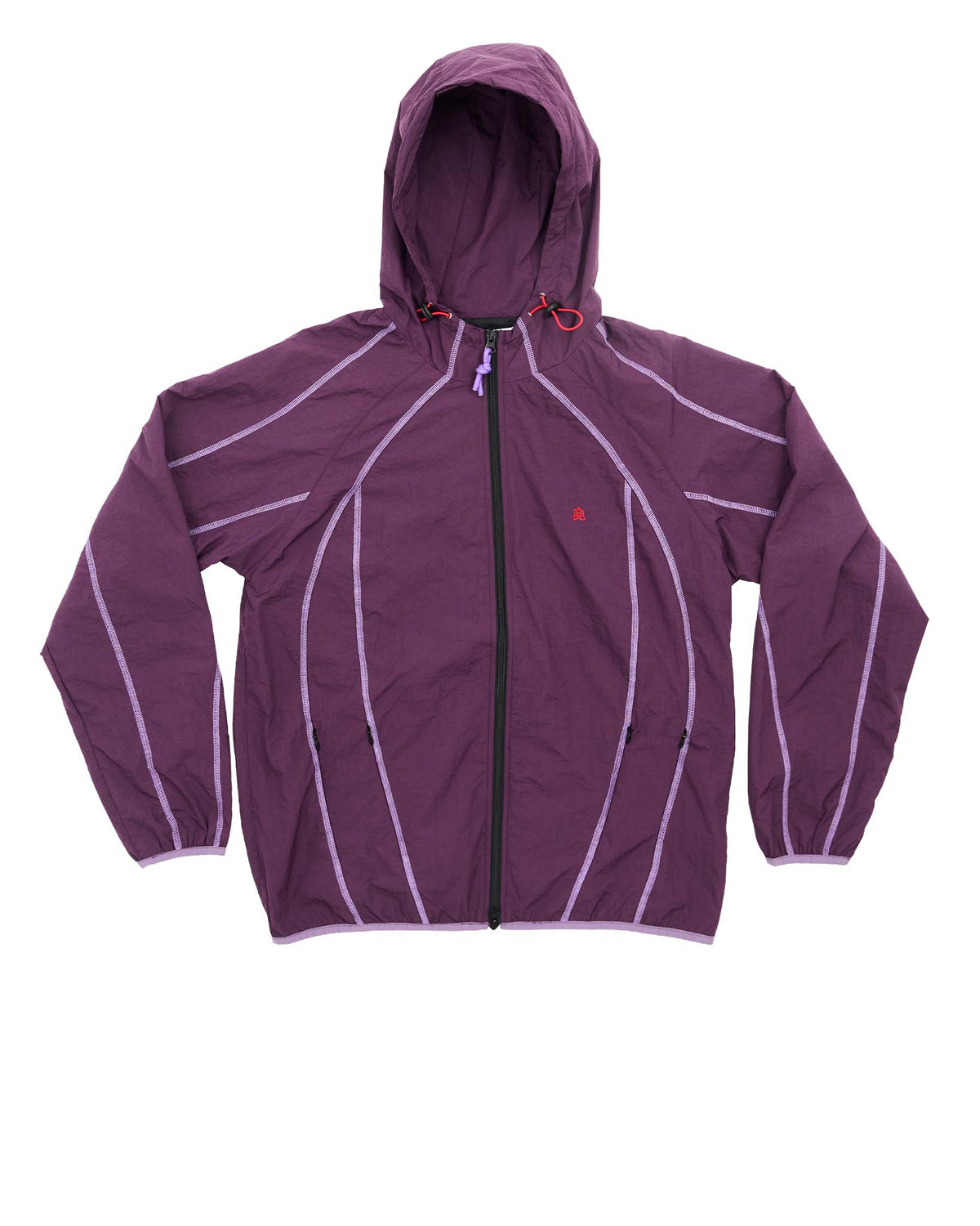 Overlock Windbreaker Purple