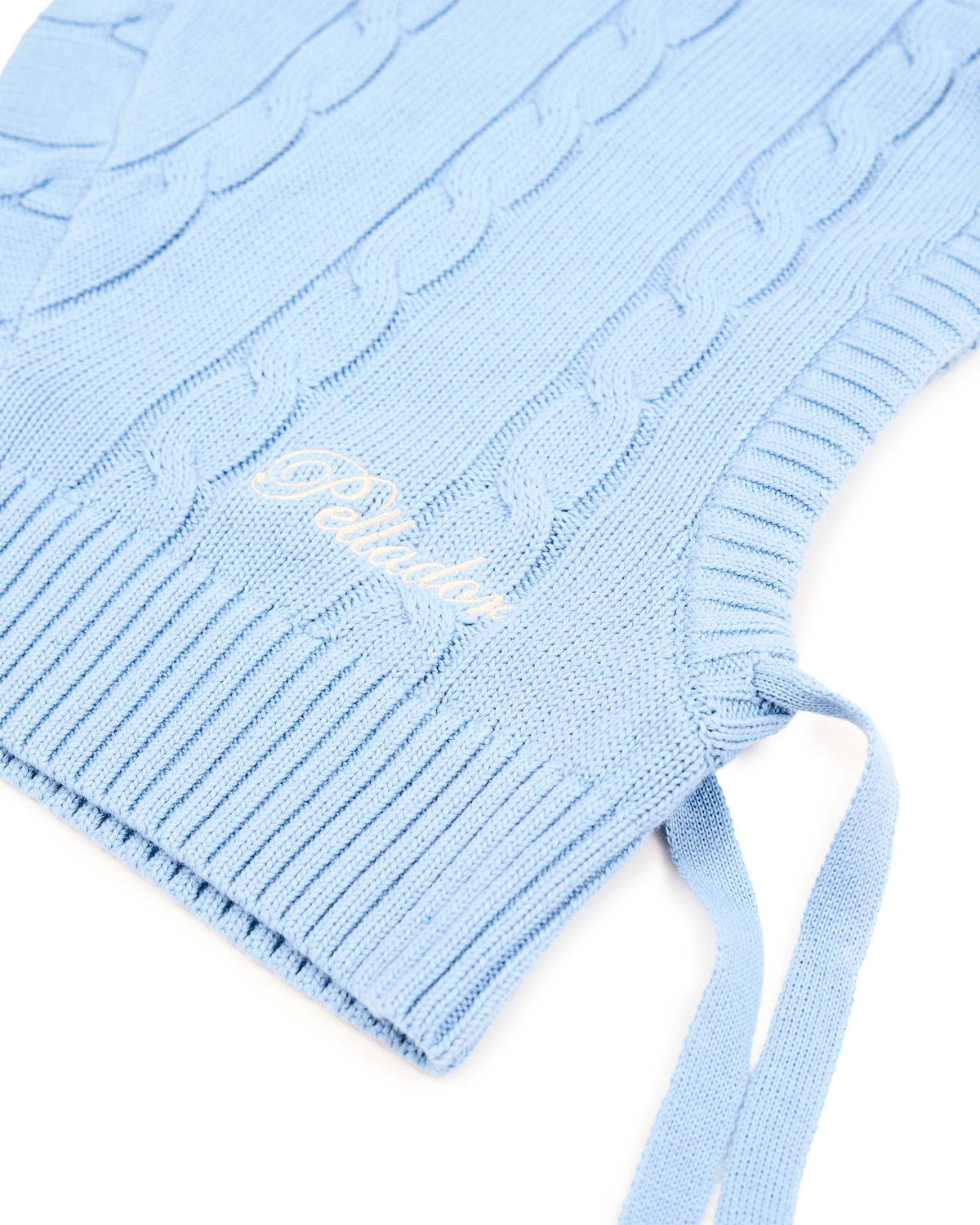 Cable Knit Snood Baby Blue