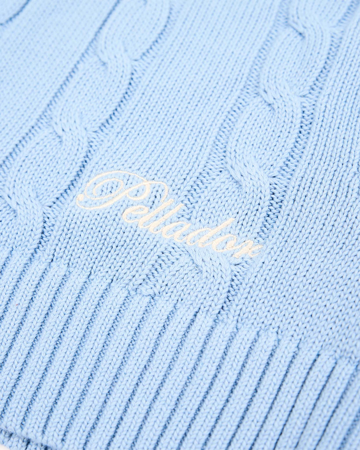 Cable Knit Snood Baby Blue