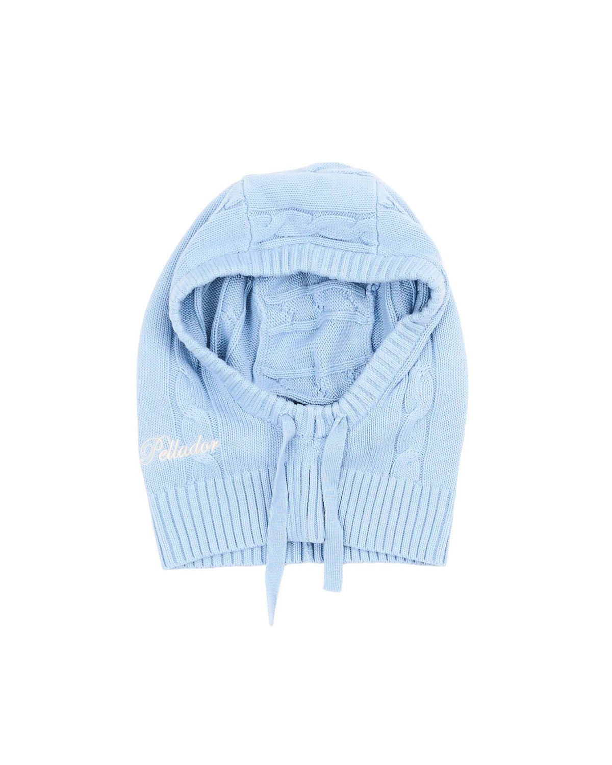 Cable Knit Snood Baby Blue