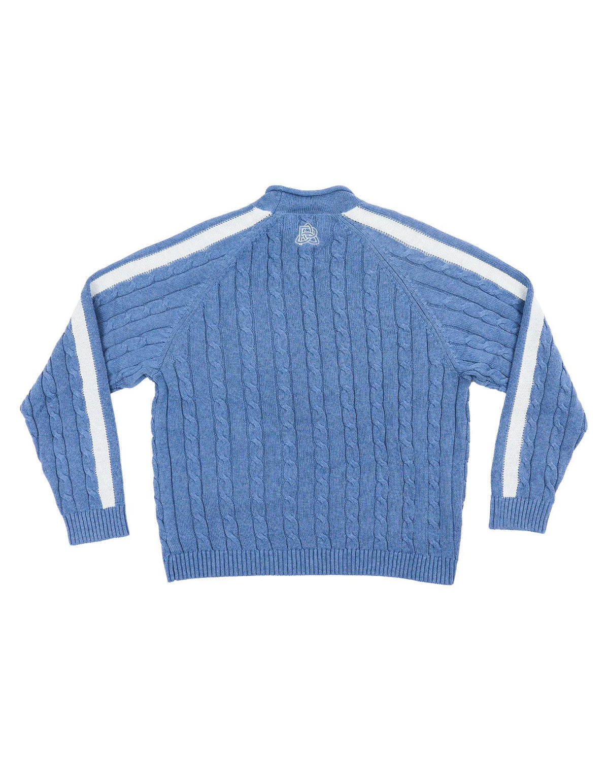 Pocket Cable Knit Denim
