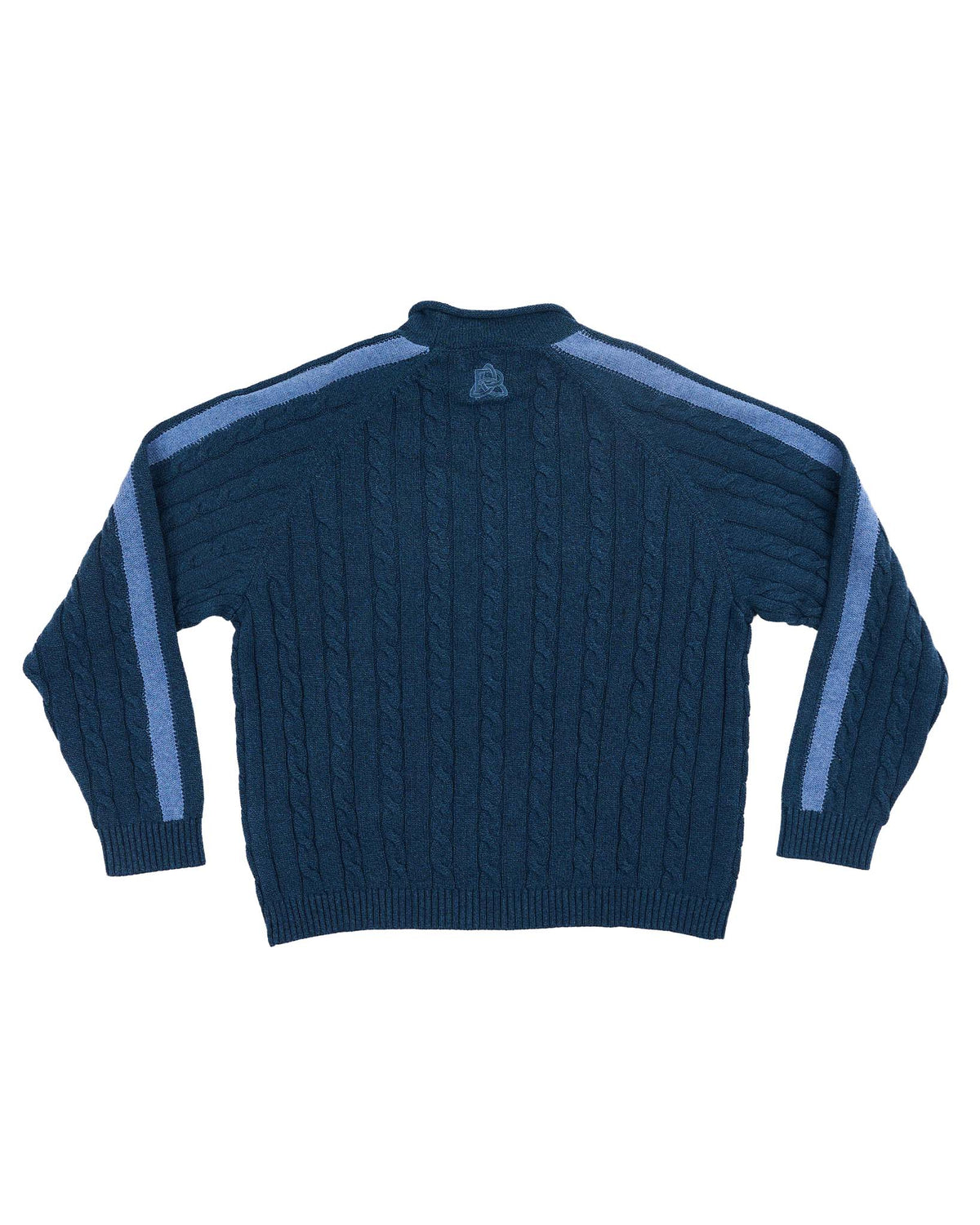 Pocket Cable Knit Navy