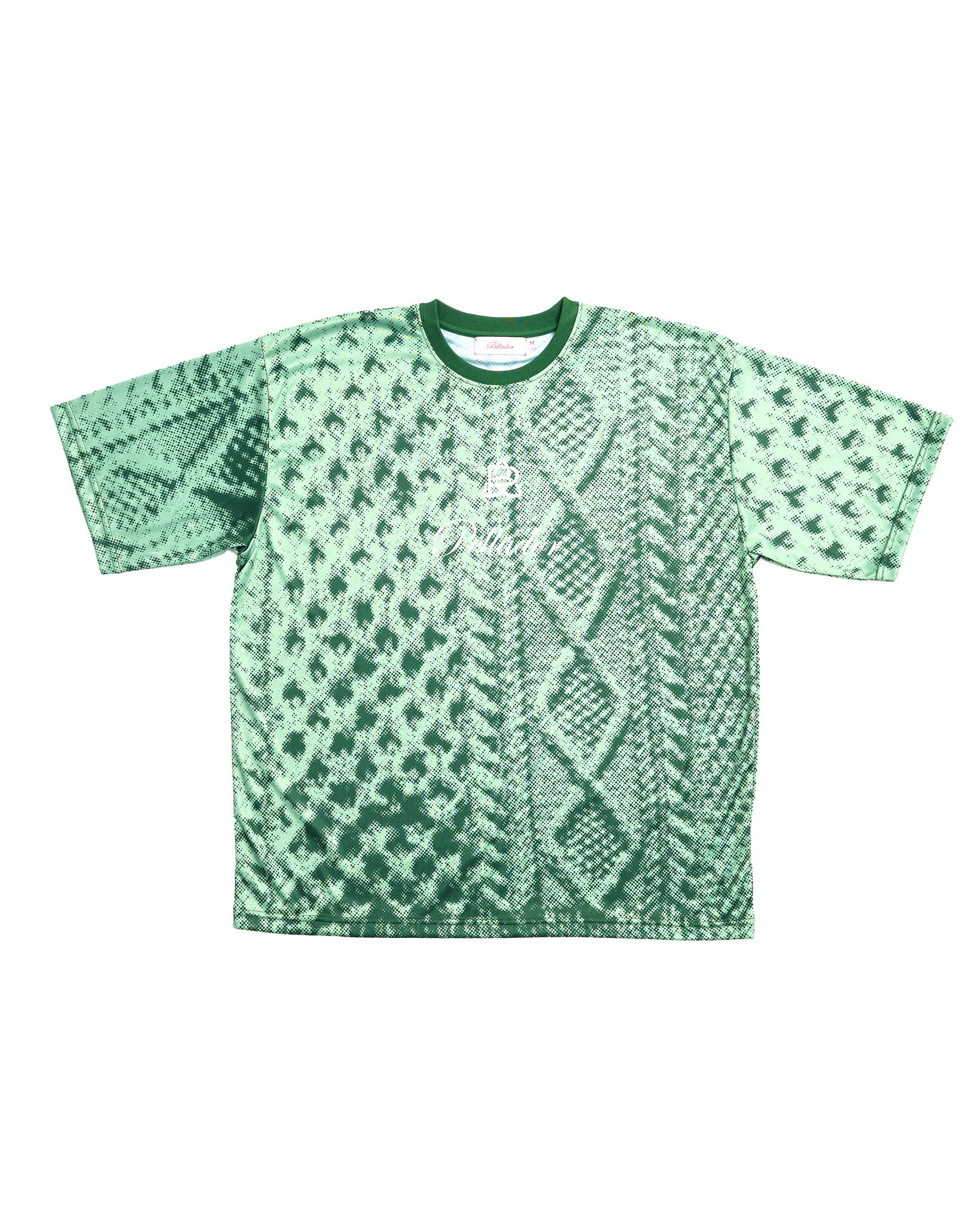 Aran Pattern Jersey Green